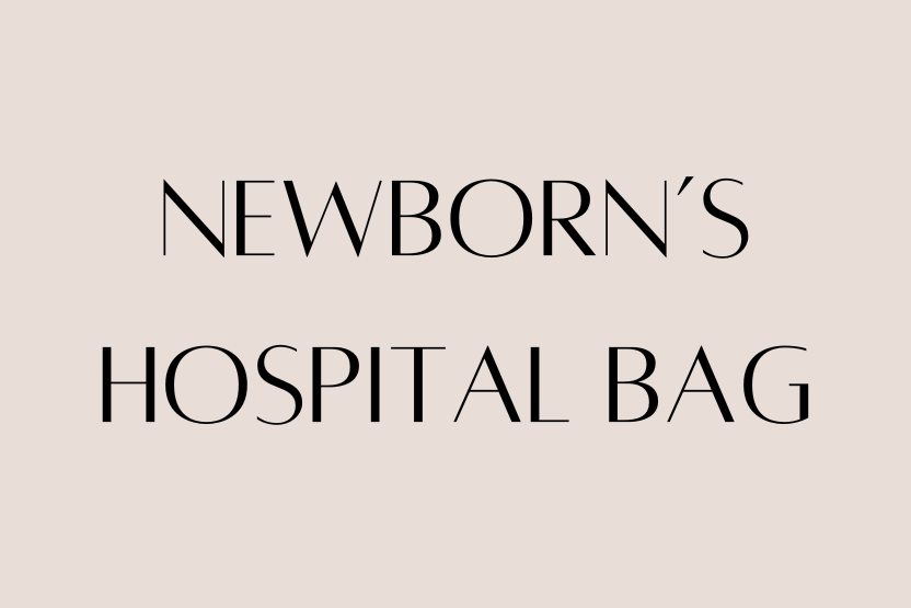 What to Pack in Your Newborn’s Hospital Bag