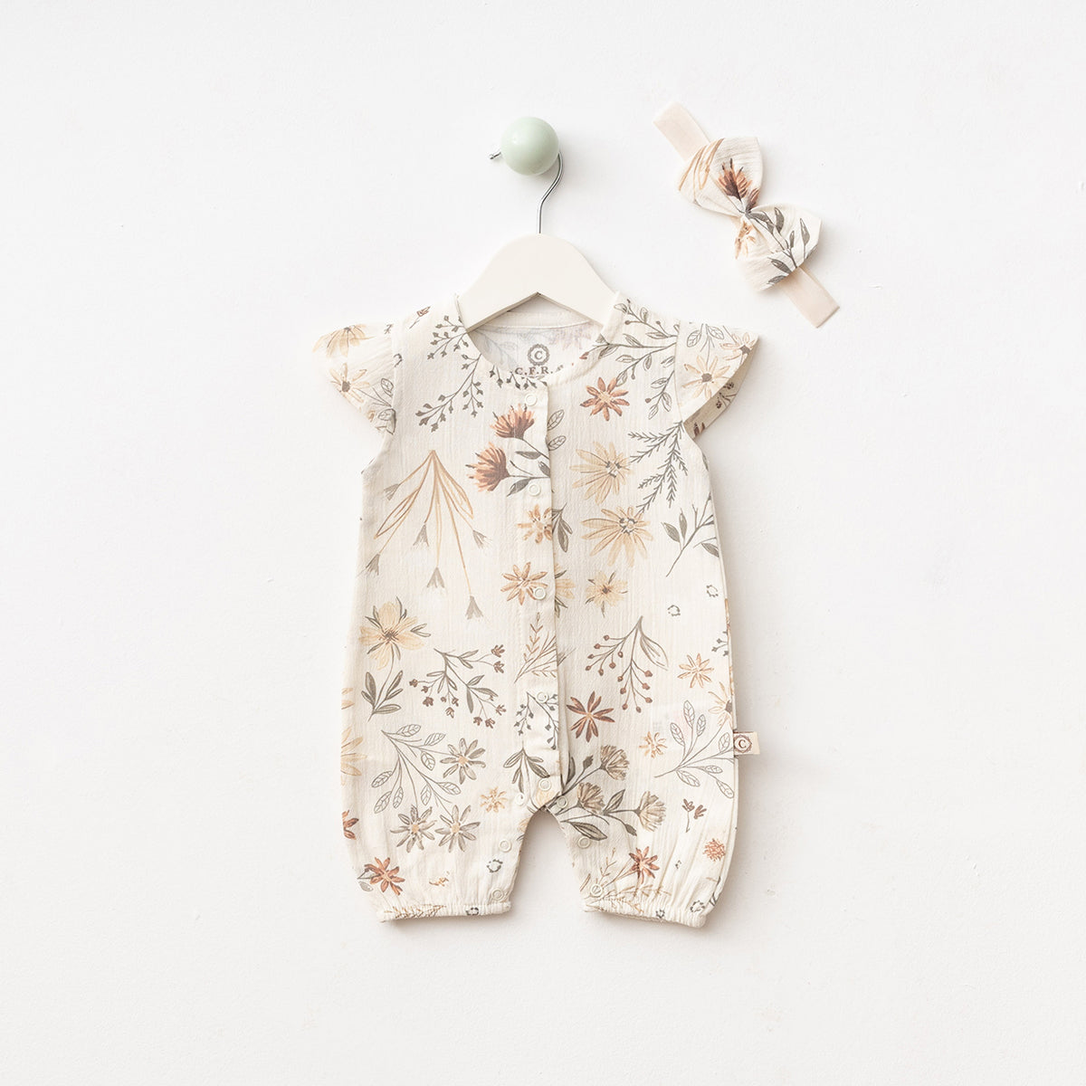 Muslin Floral Romper