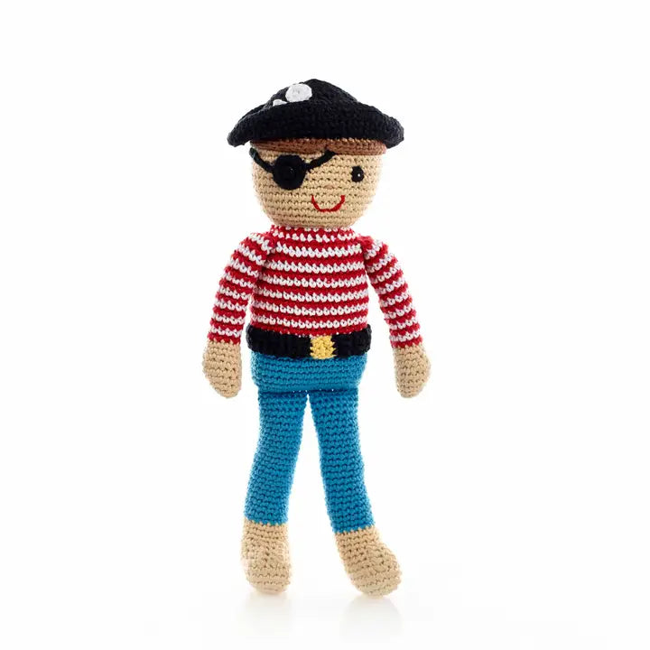 Handcrafted Fun-Loving Pirate Doll
