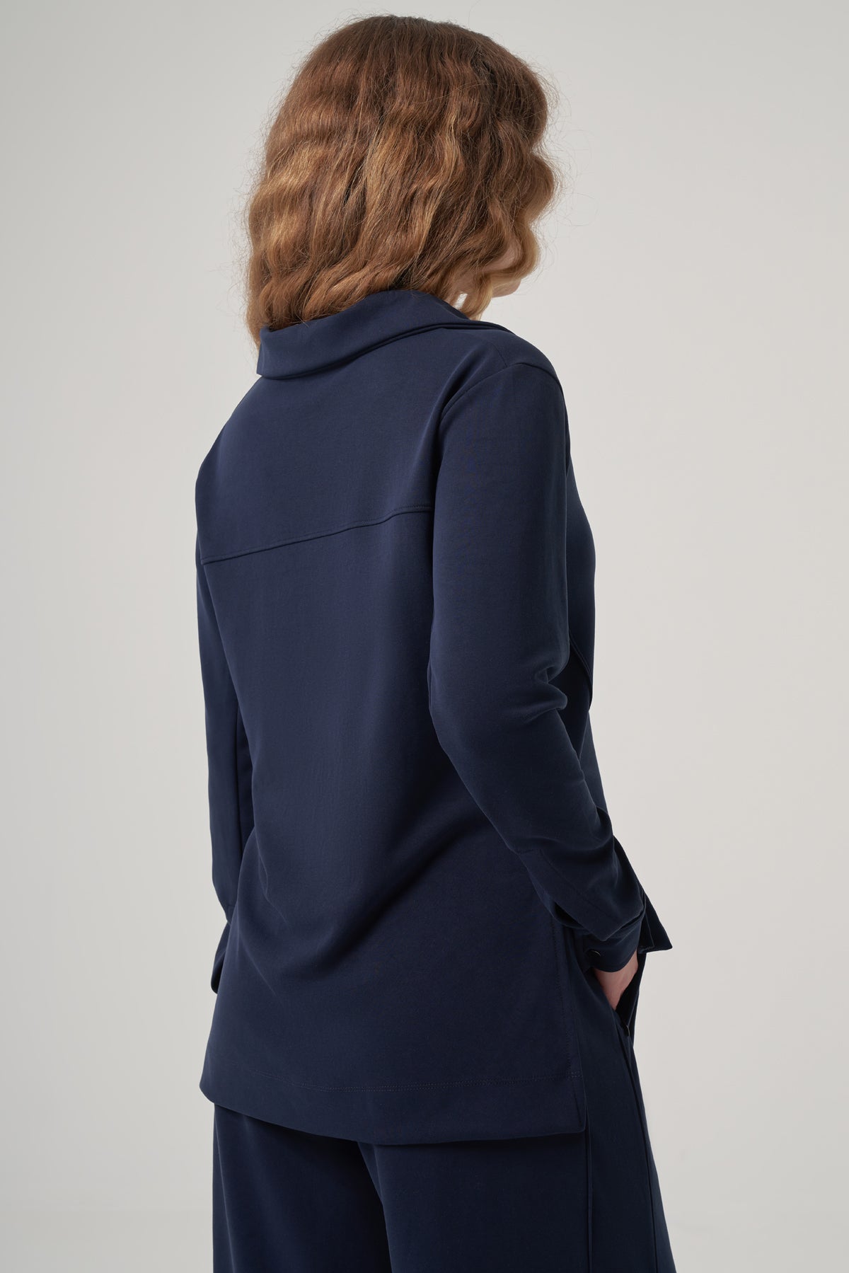 Semi Modal Polo Top & Pant Set