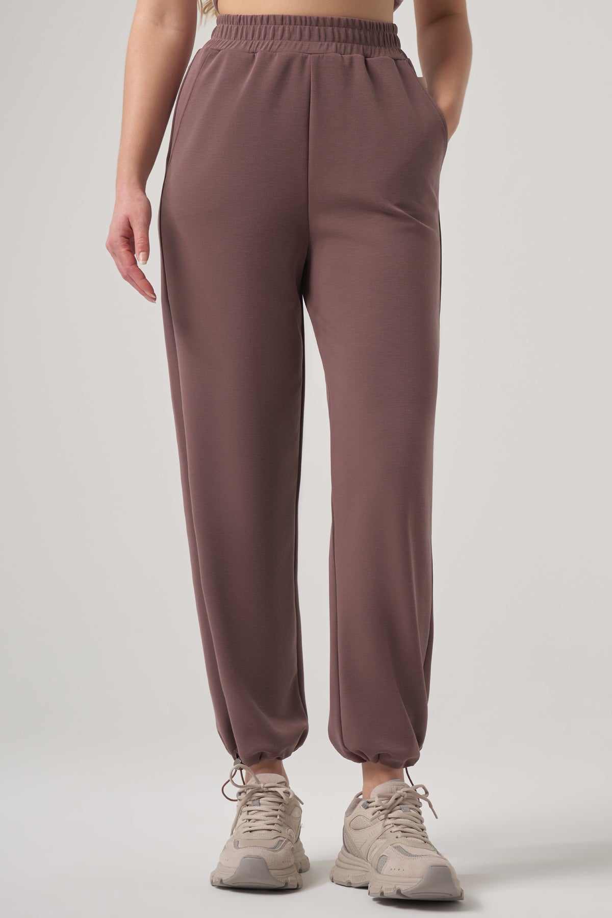 Runo Modal Sweatshirt & Jogger Set