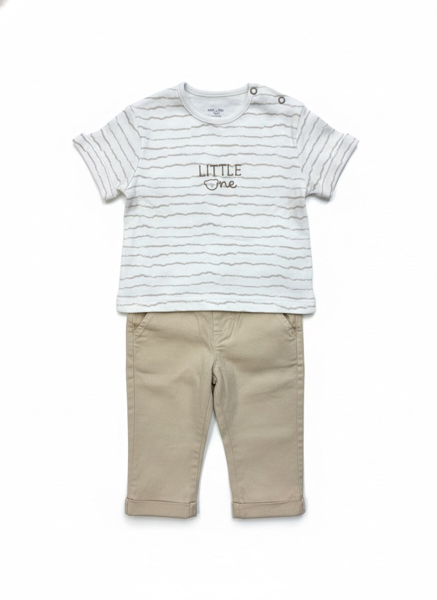 Baby boy or girl outfit with cozy jacket and matching pants