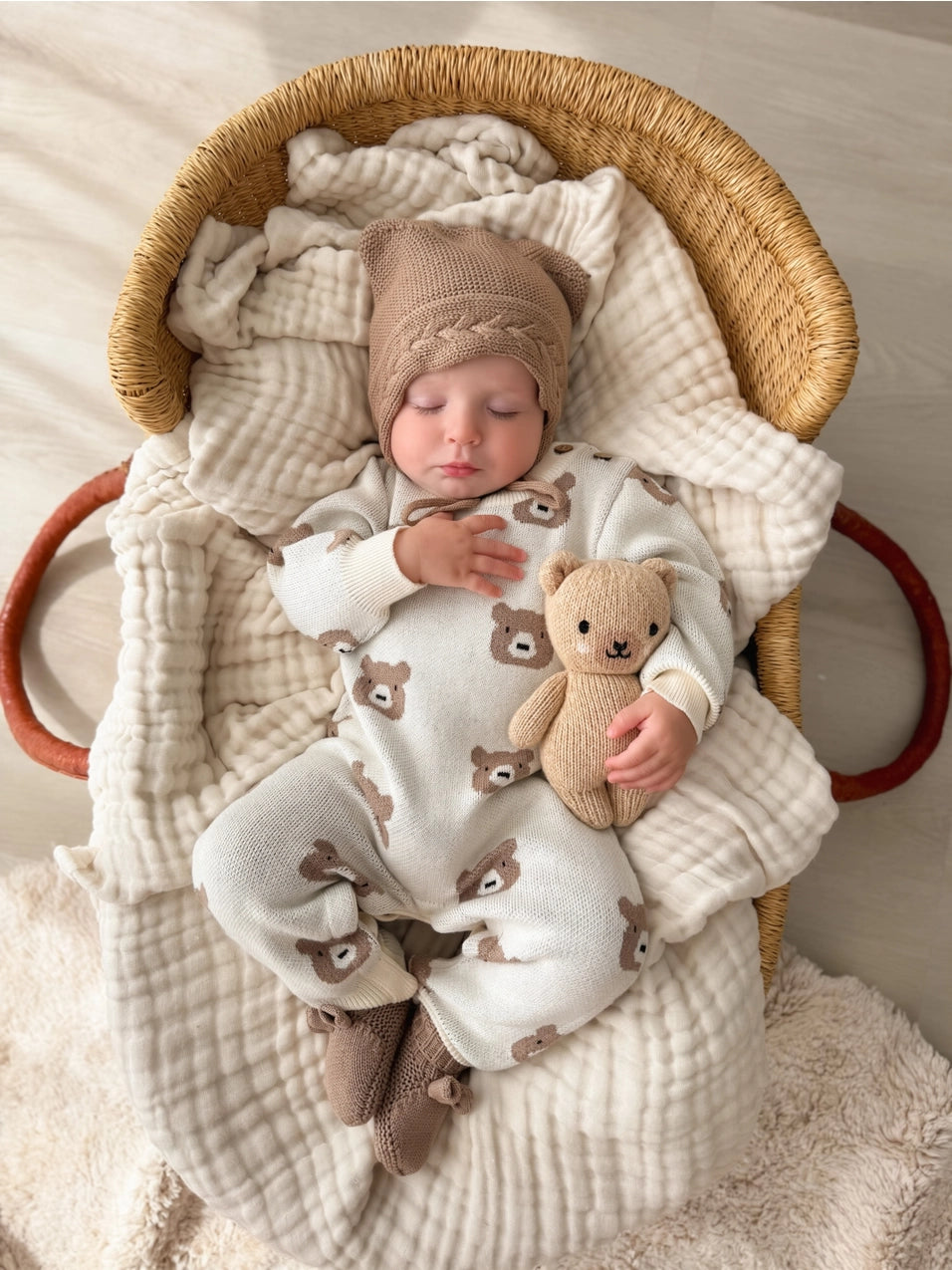 Organic cotton baby jumpsuit