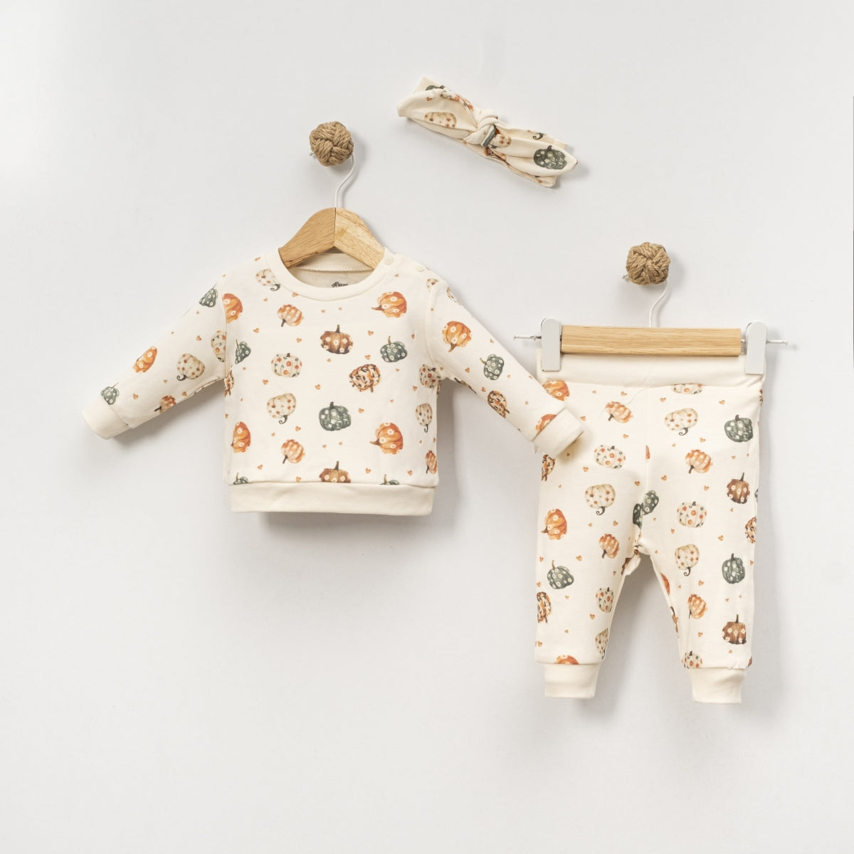 Woodland Pumpkin 3-Piece Set