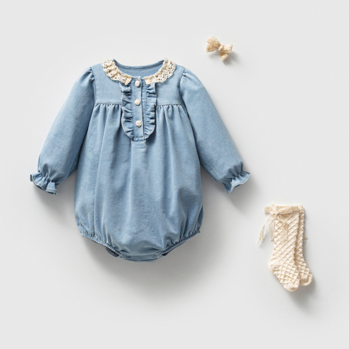 Clara Romper with Socks