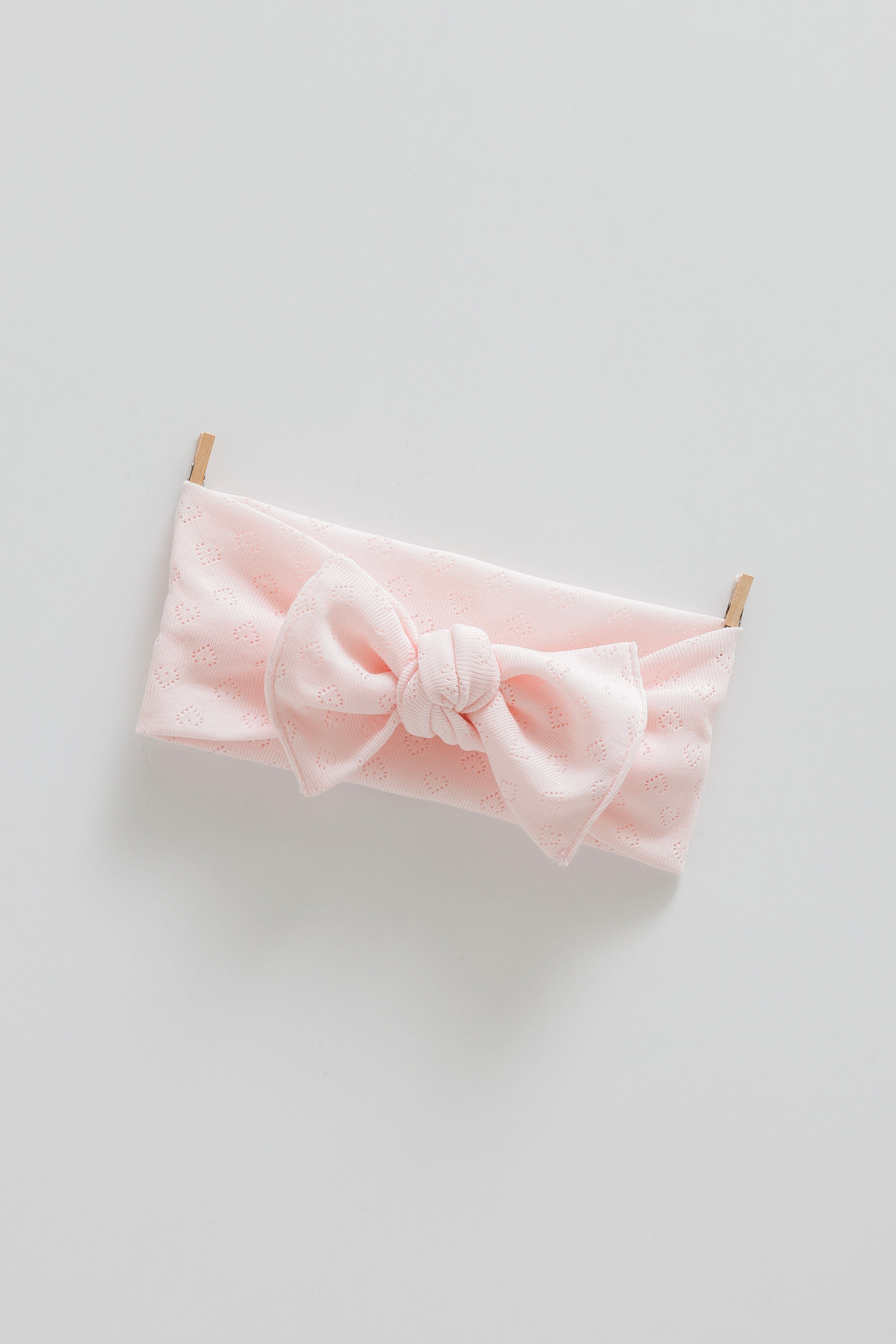 Baby Bow Blush Pink Headband