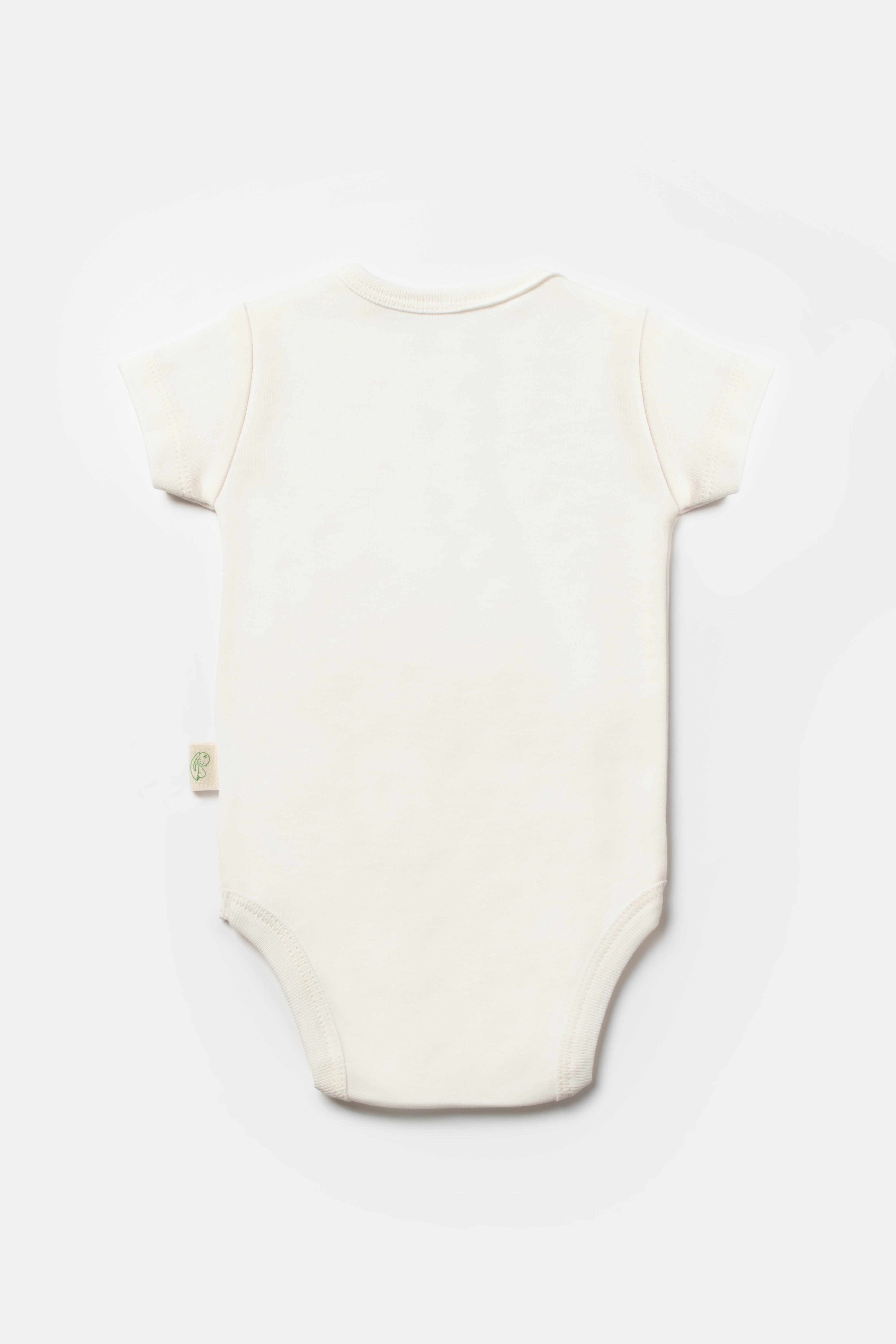 Organic Ecru Giraffe Bodysuit