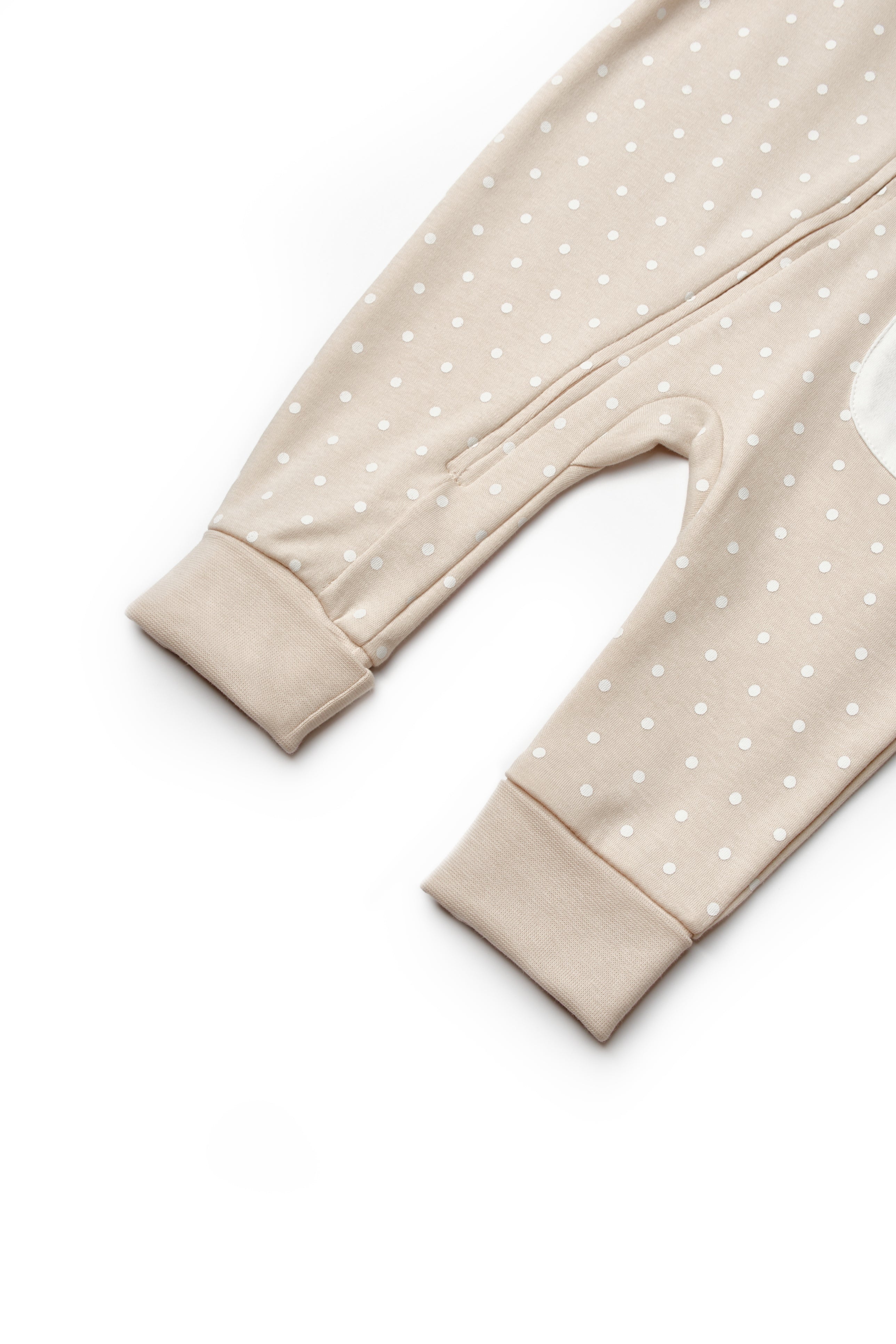 Teddy Brown Onesie Organic Cotton