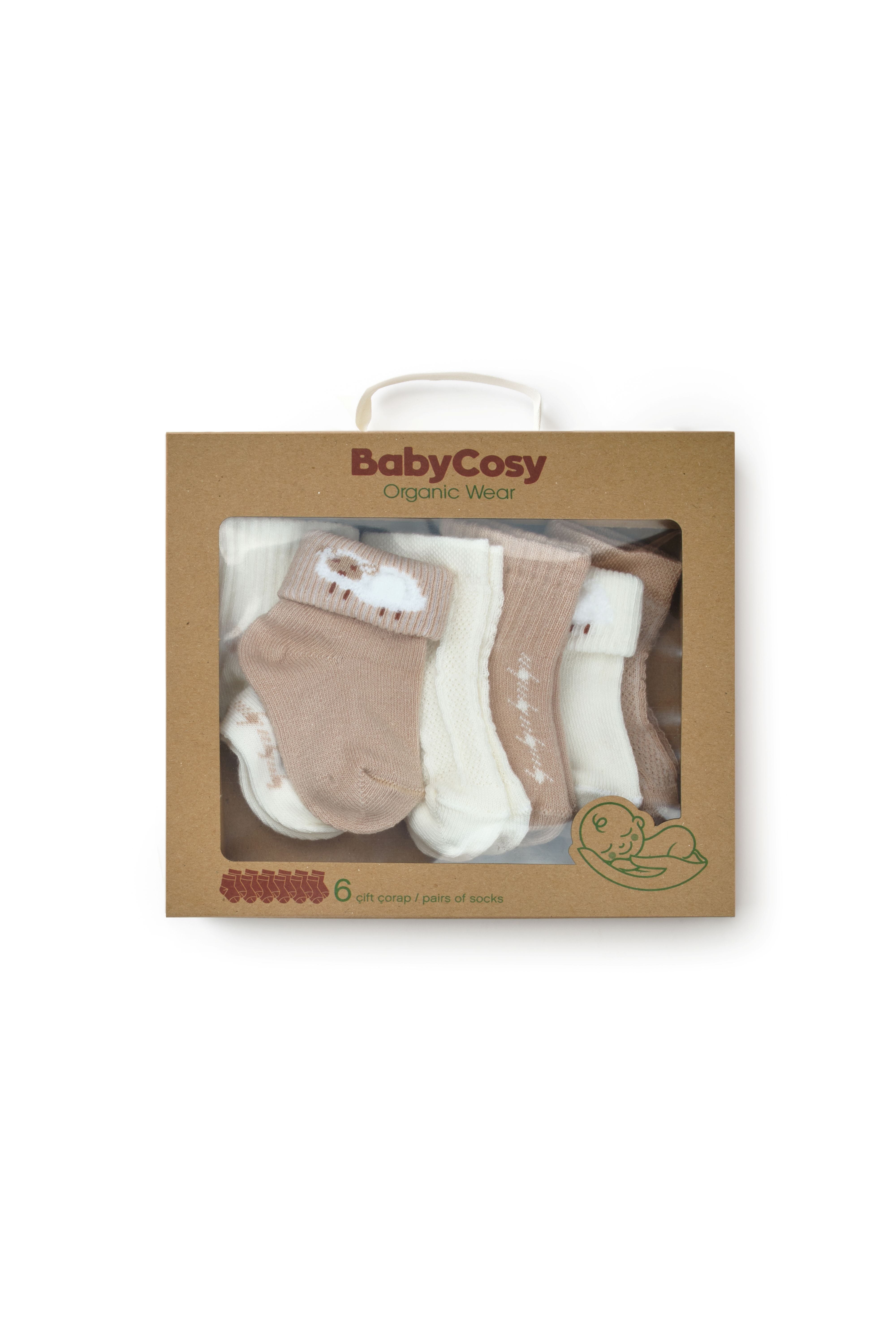 Soft newborn essentials set for hospital and everyday use
