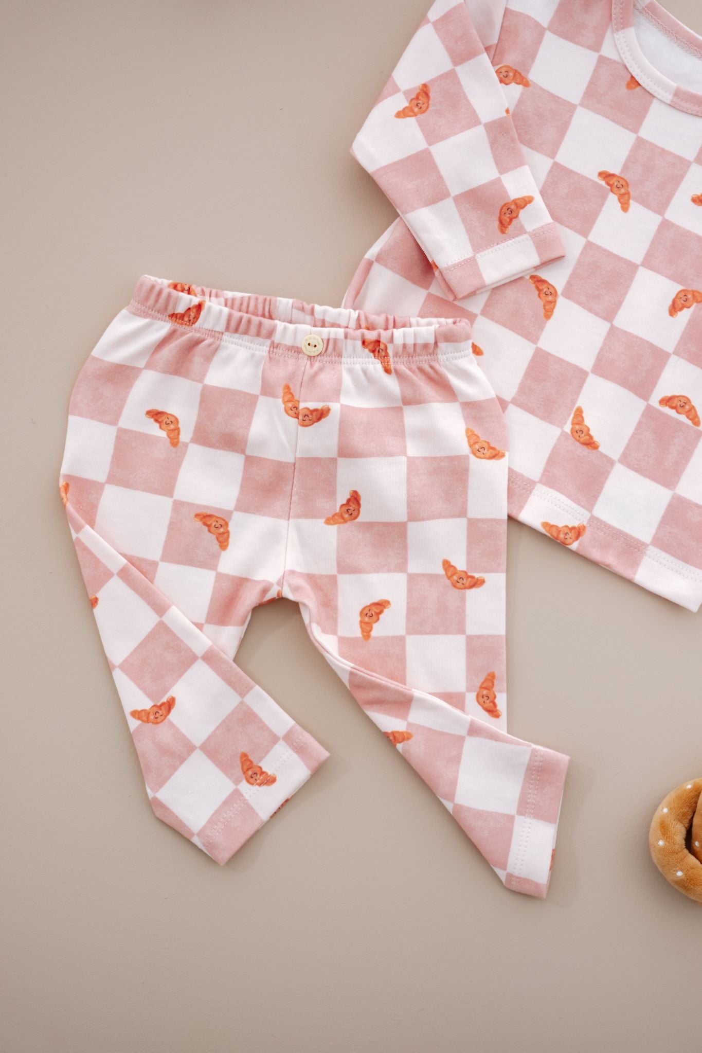 Cute bakery themed baby outfit