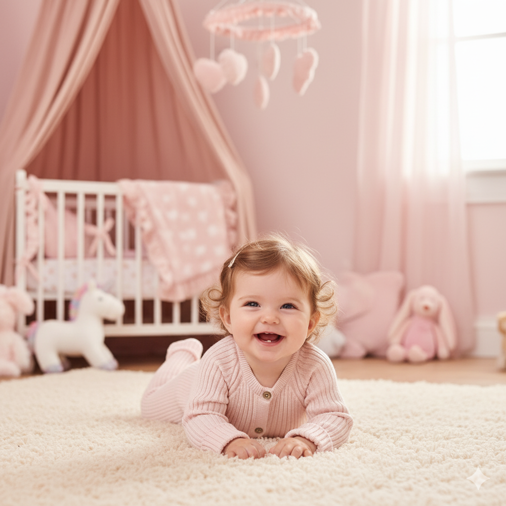 Knit Blush Organic Cotton Onesie