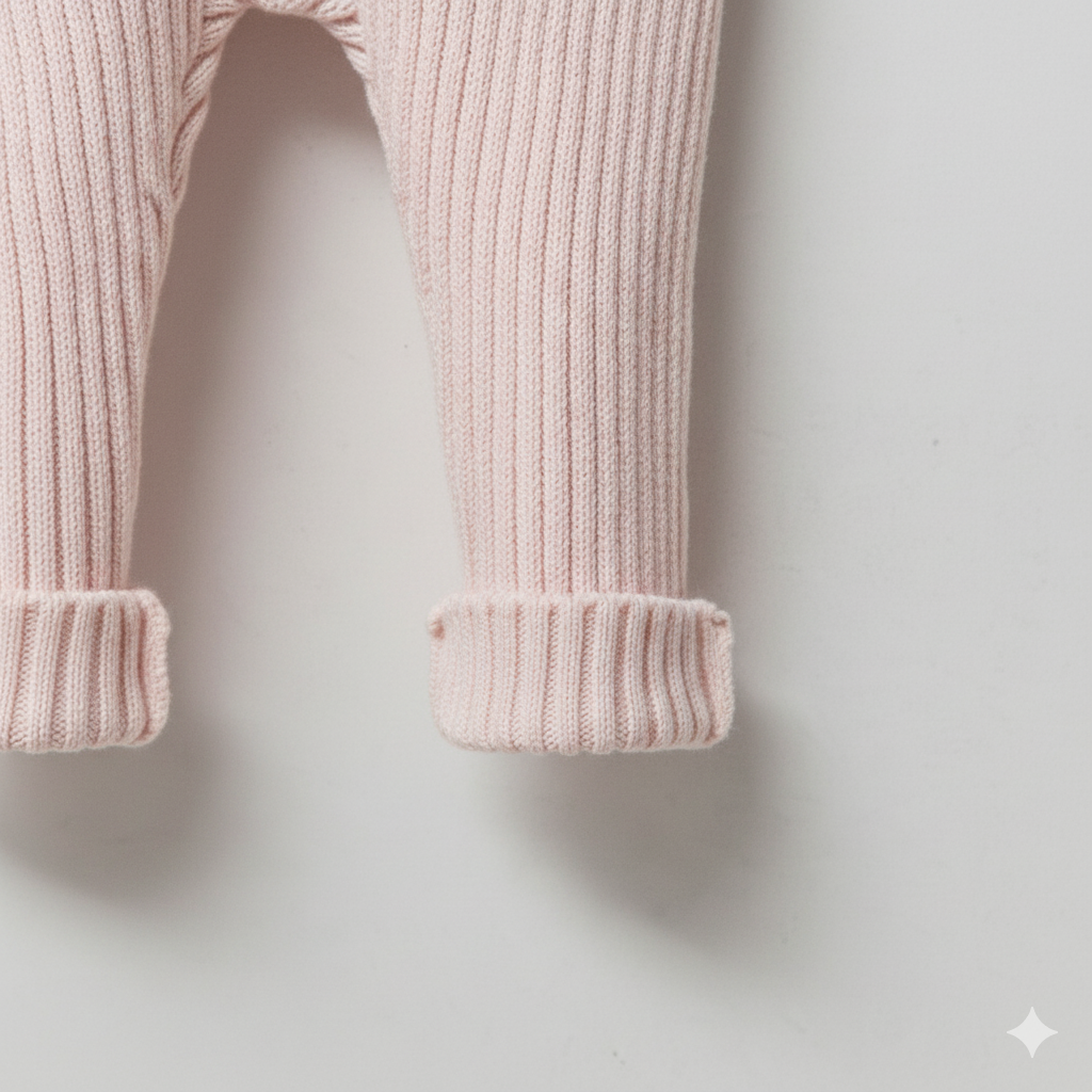 Knit Blush Organic Cotton Onesie
