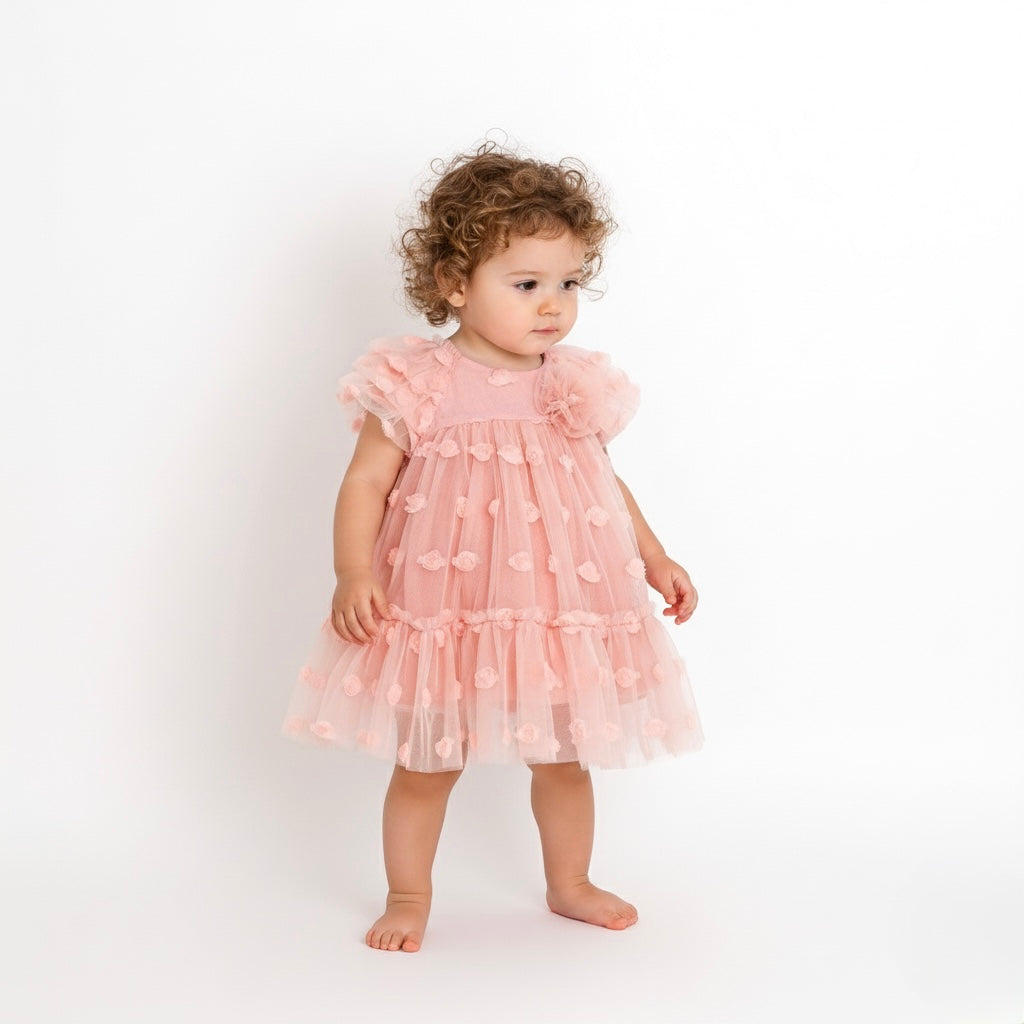 Aurora Dress – Salmon