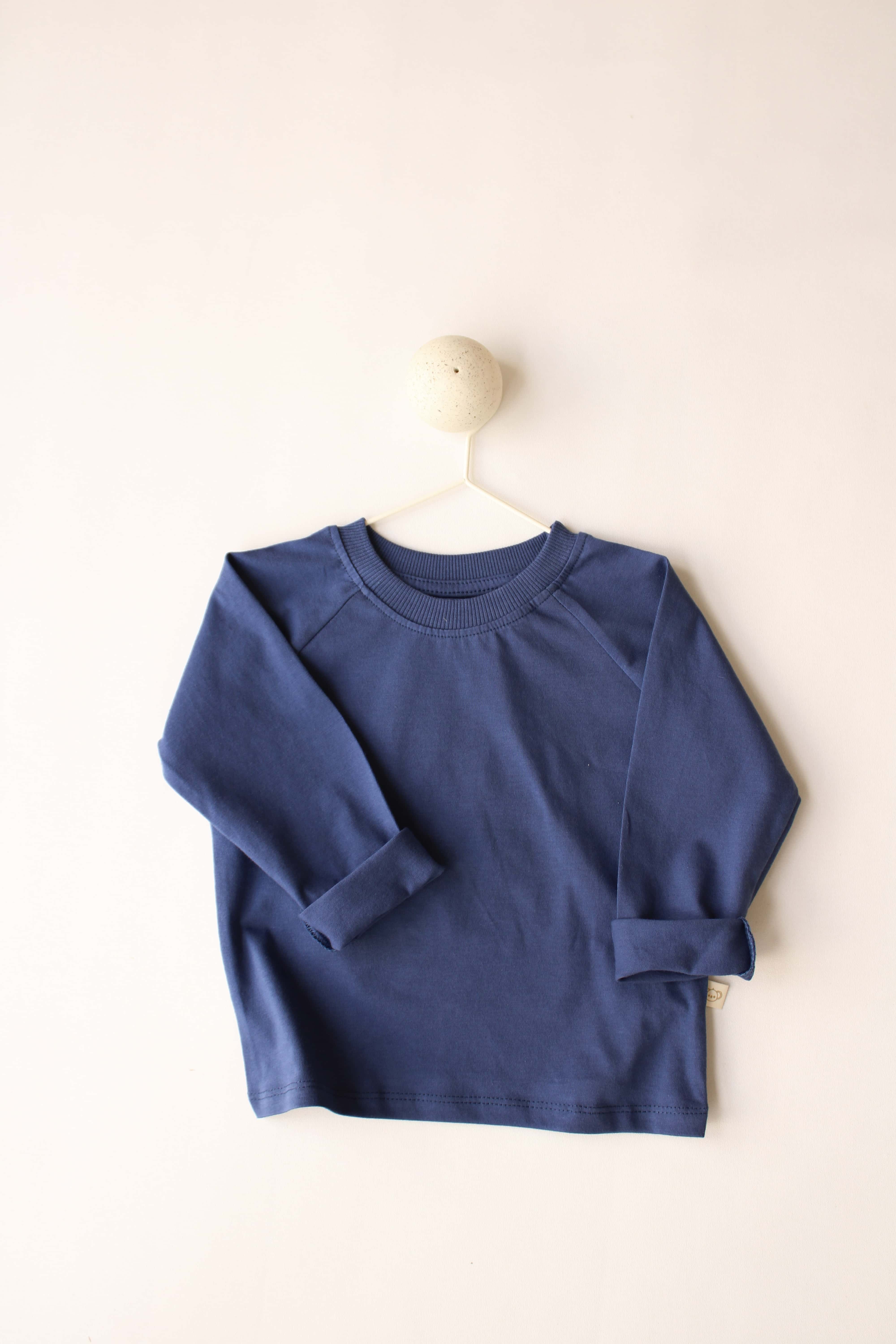 Long Sleeve Indigo T-Shirt