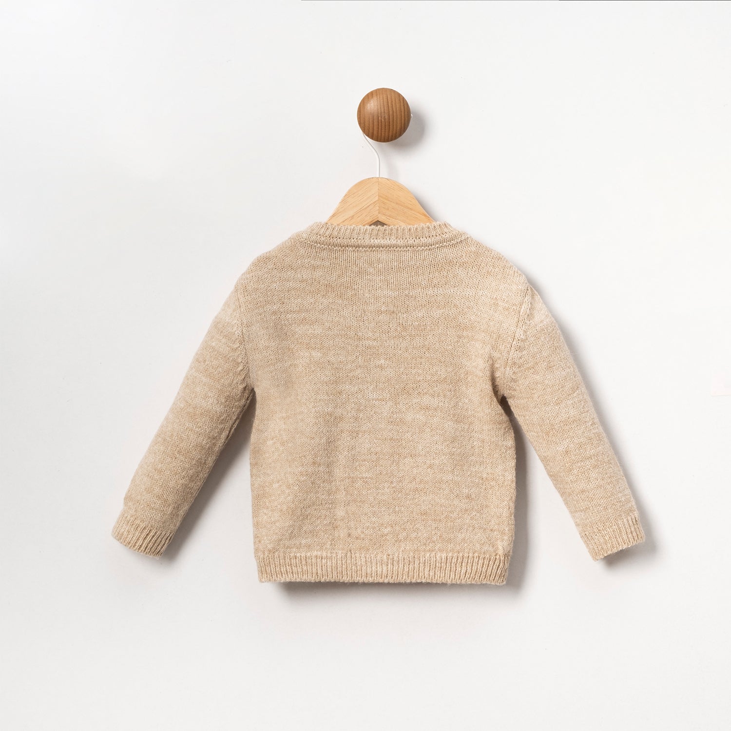 Anna Beige Knit Cardigan