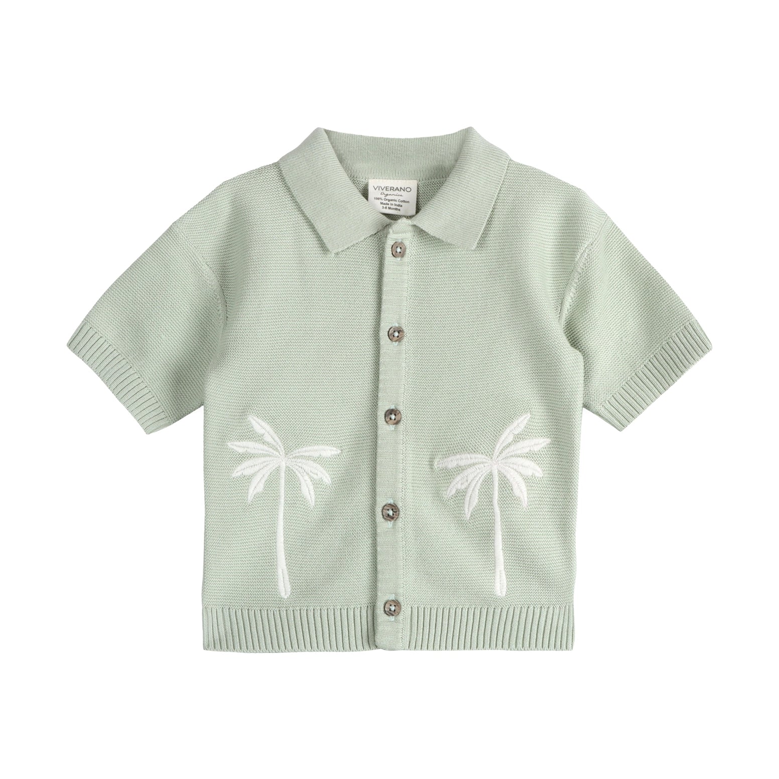 baby palm tree knit set