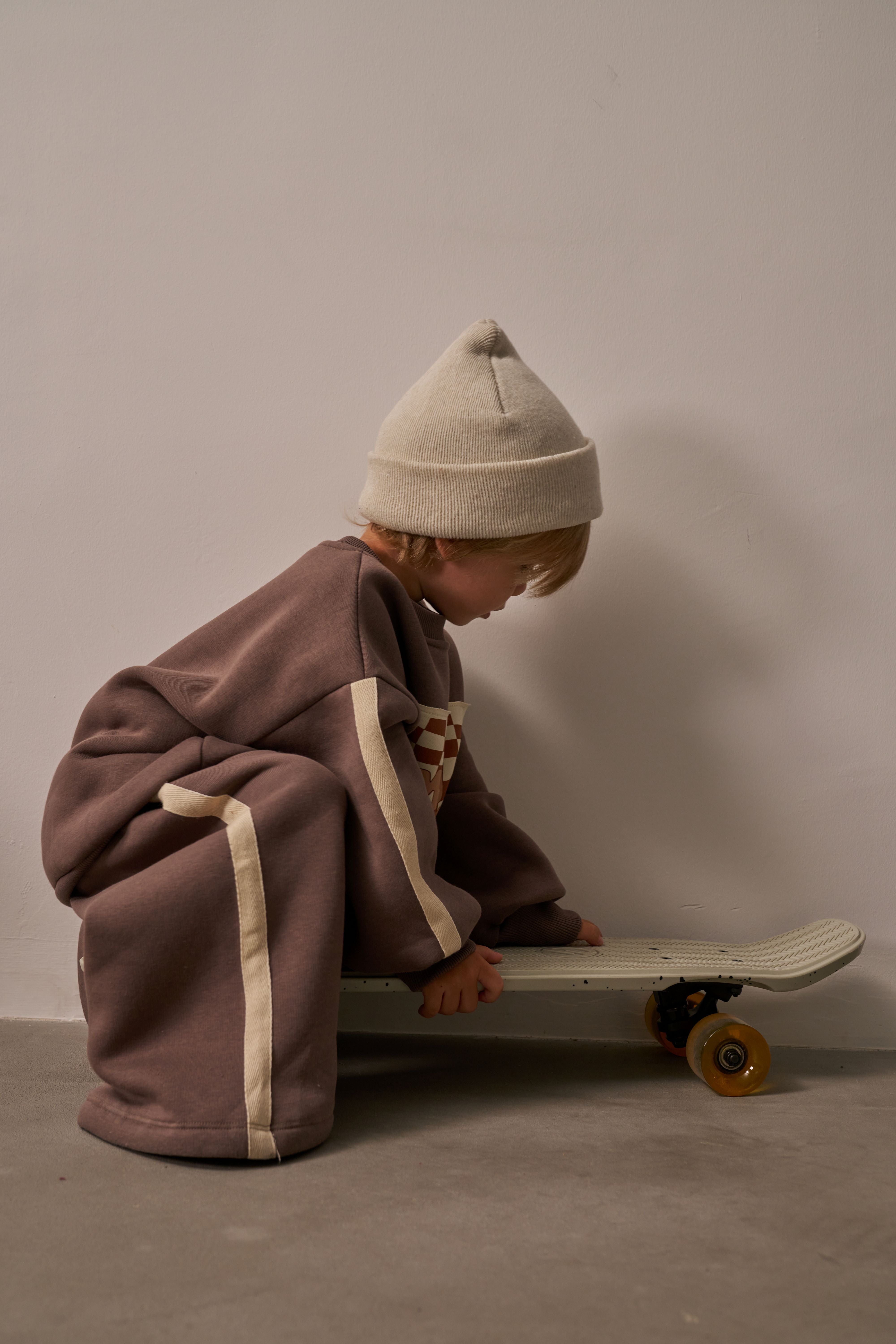 Neutral and playful baby outfit perfect for newborns and babies