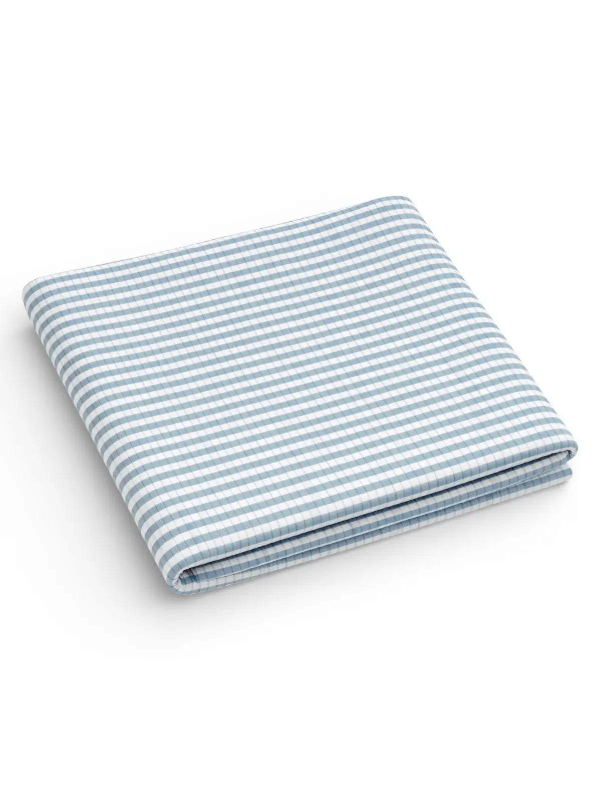 Dusty Blue Stripe / Ribbed Swaddle