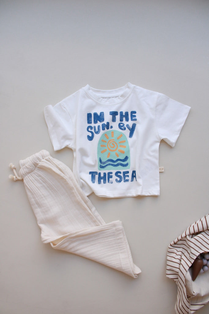 Kids sun and sea summer outfit set