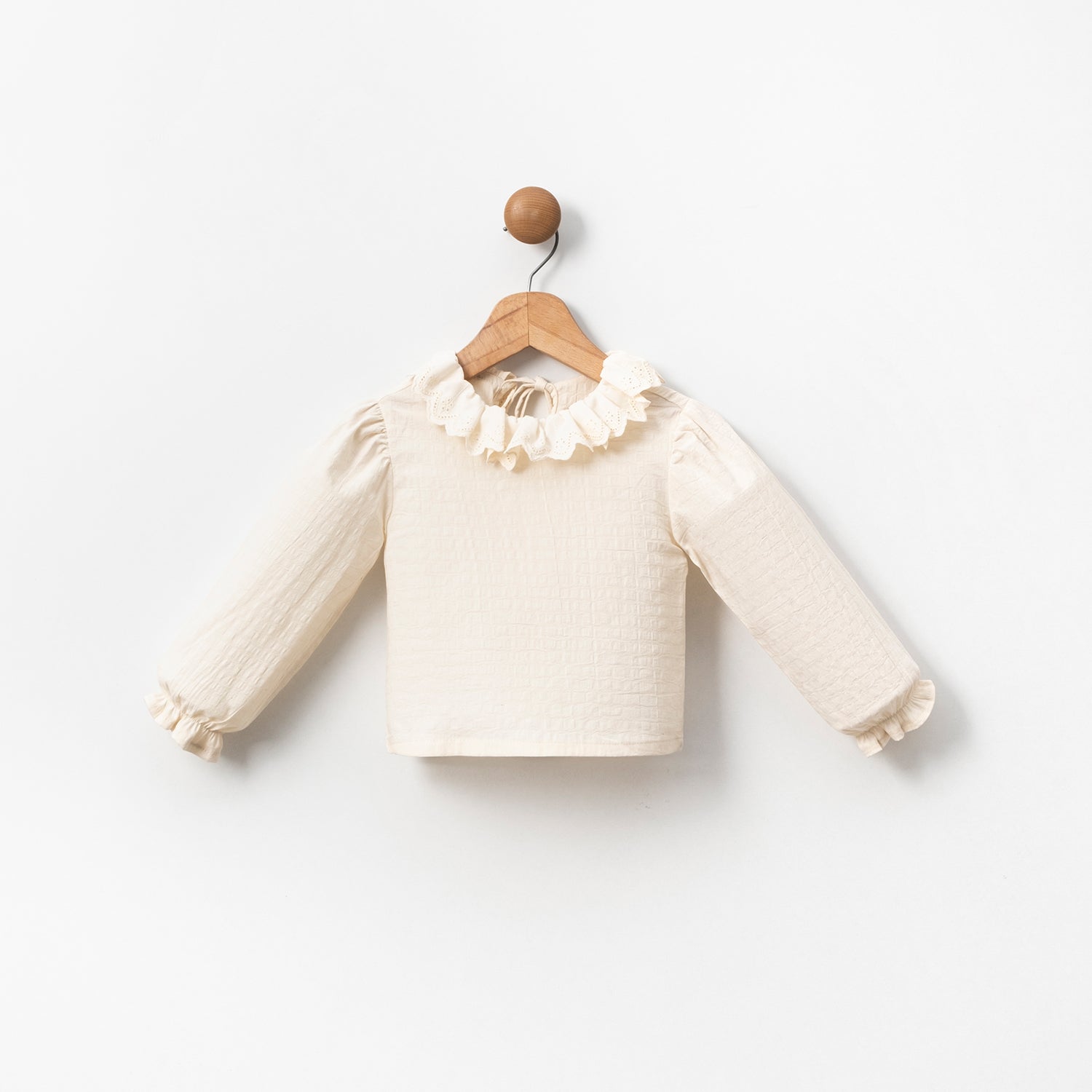 Toddler dusty rose pinafore dress and blouse, cozy baby girl clothing for daily wear.