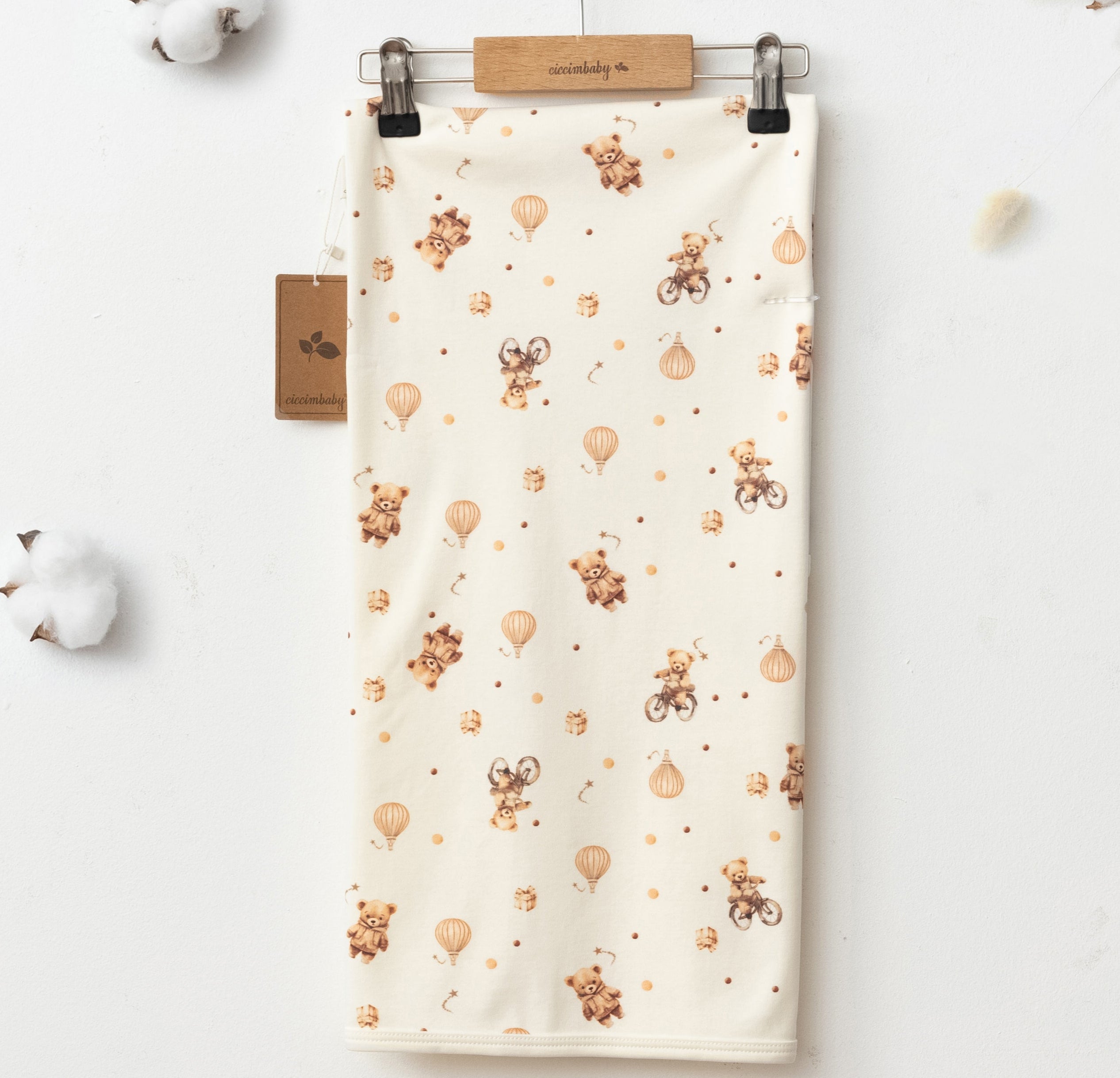 Mini Bicycle Teddy Blanket