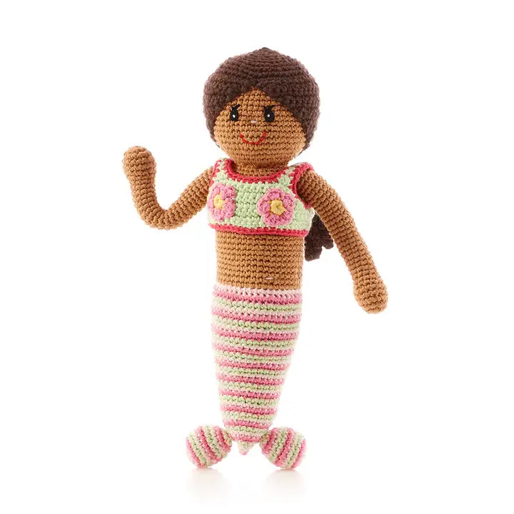Handcrafted Mermaid Doll - Organic Cotton