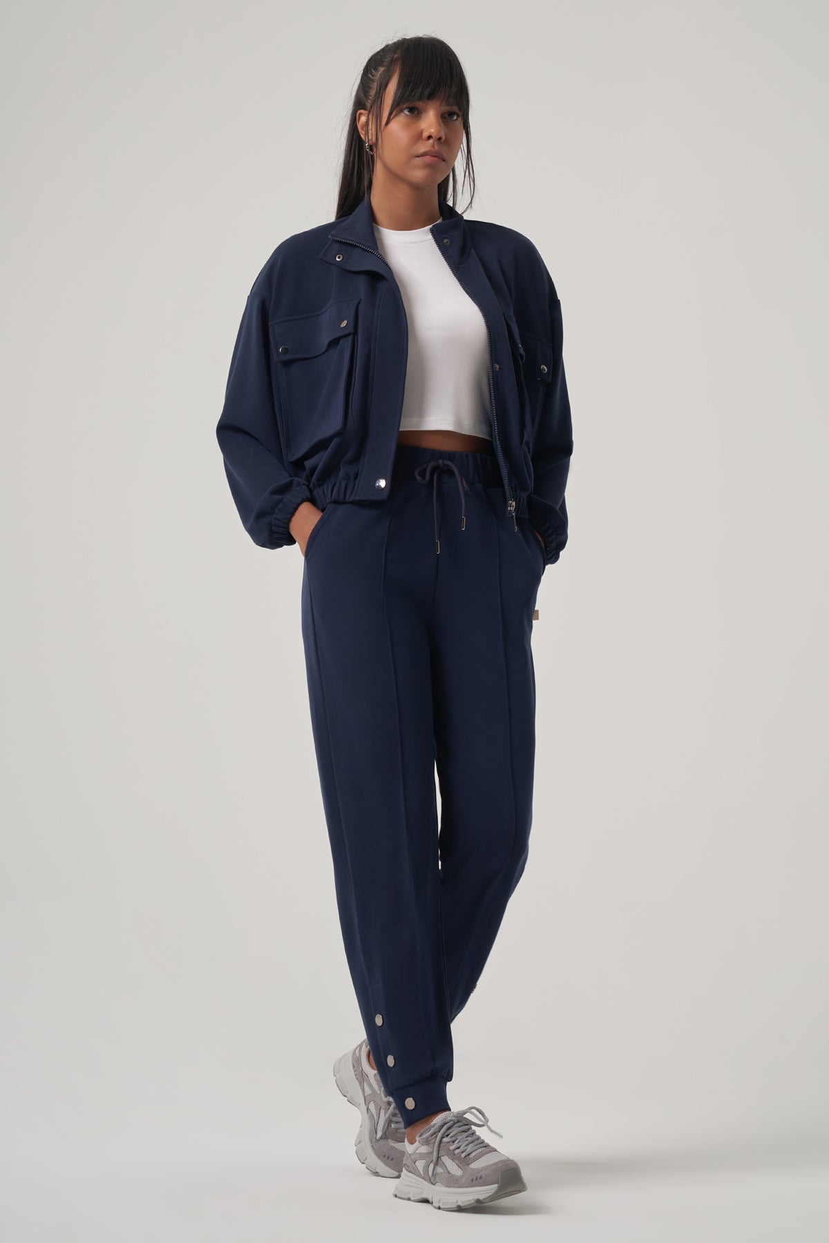Arona Modal Utility Jacket & Jogger Set