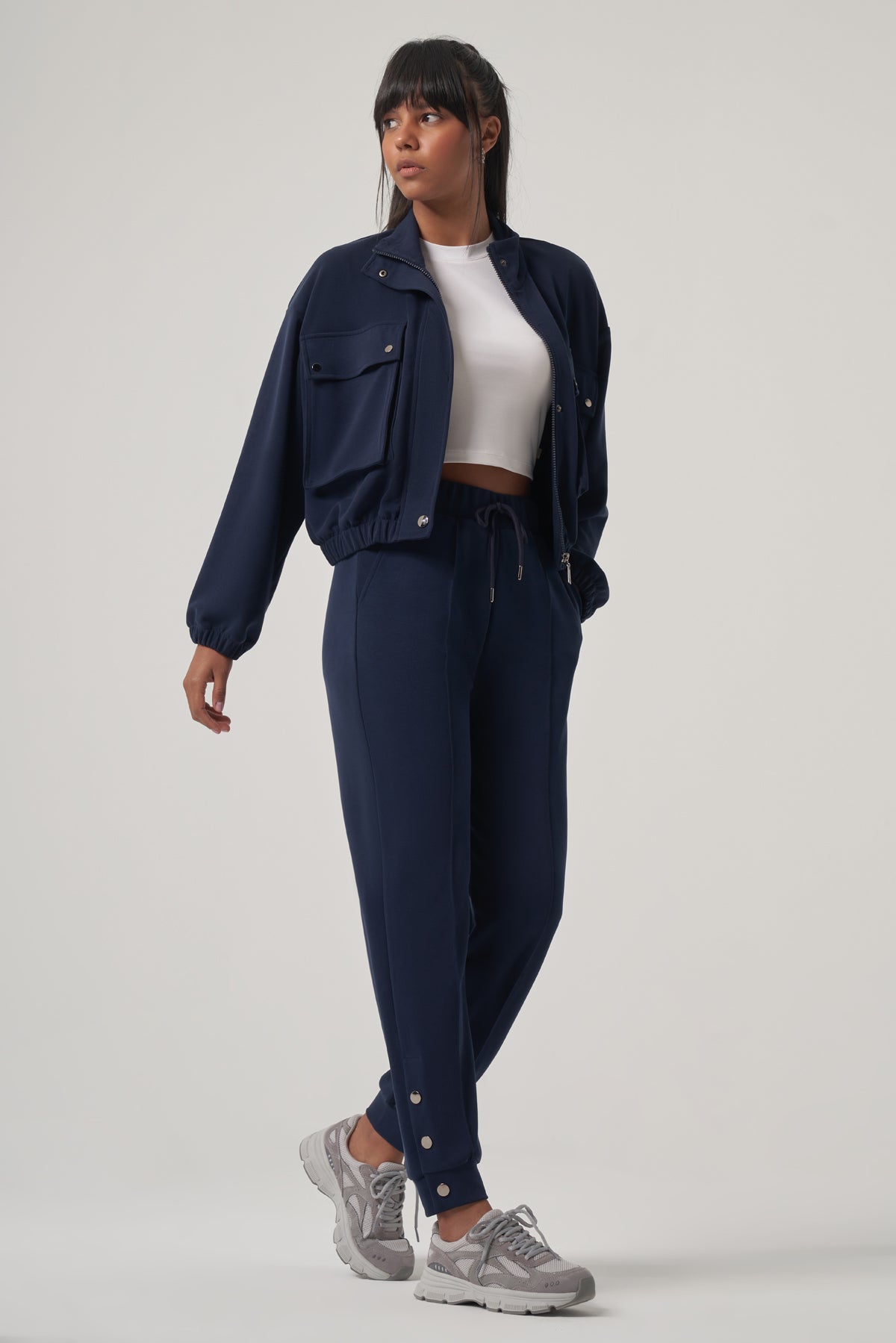 Arona Modal Utility Jacket & Jogger Set