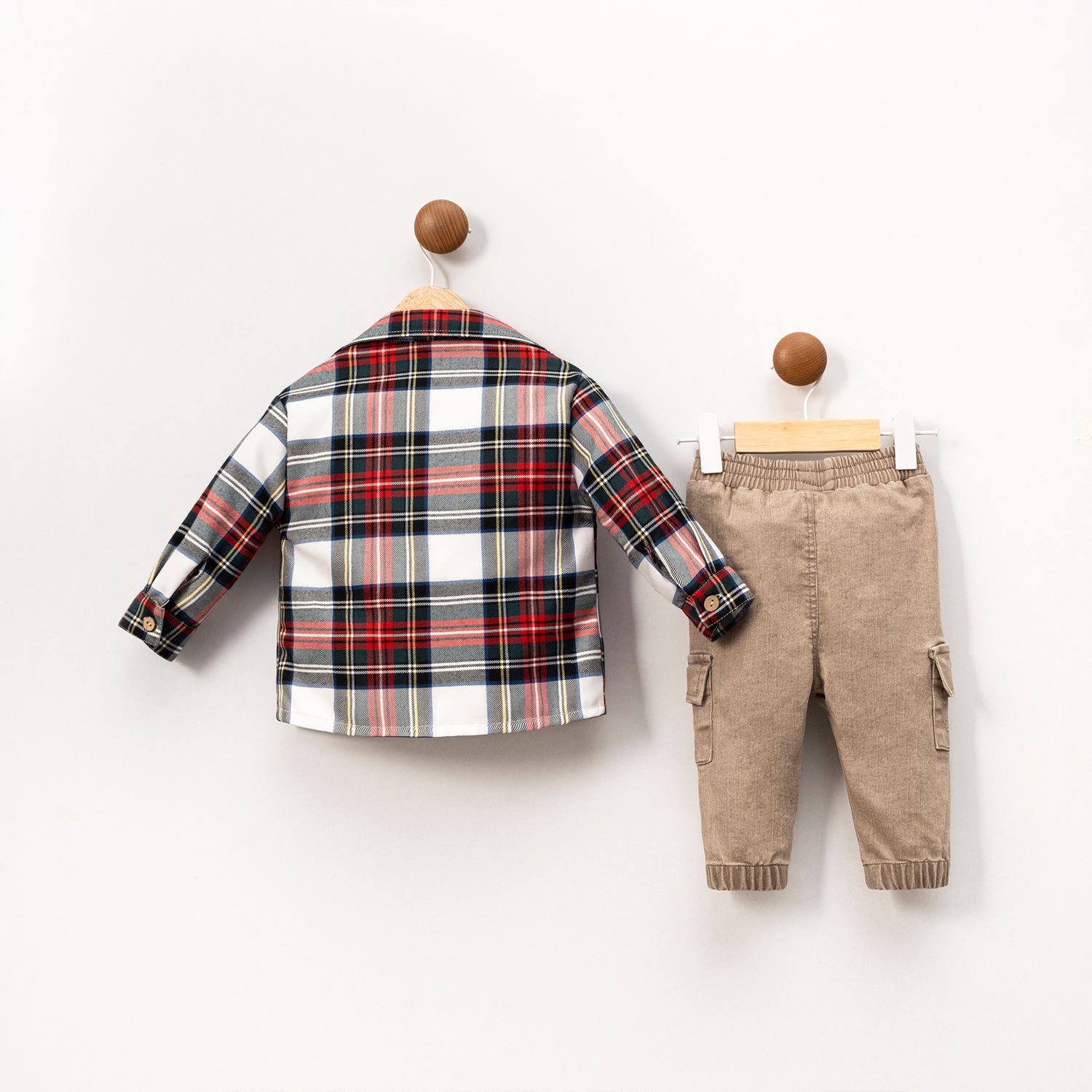 Plaid Bear 3 Piece Set