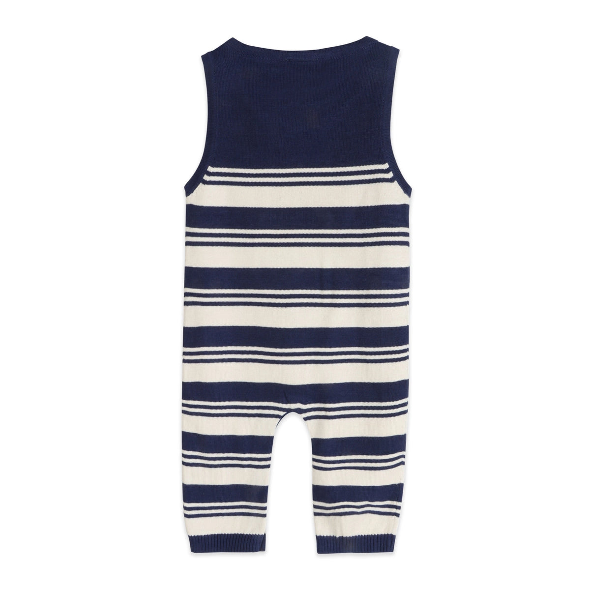 Bear Pocket Knit Overall Set