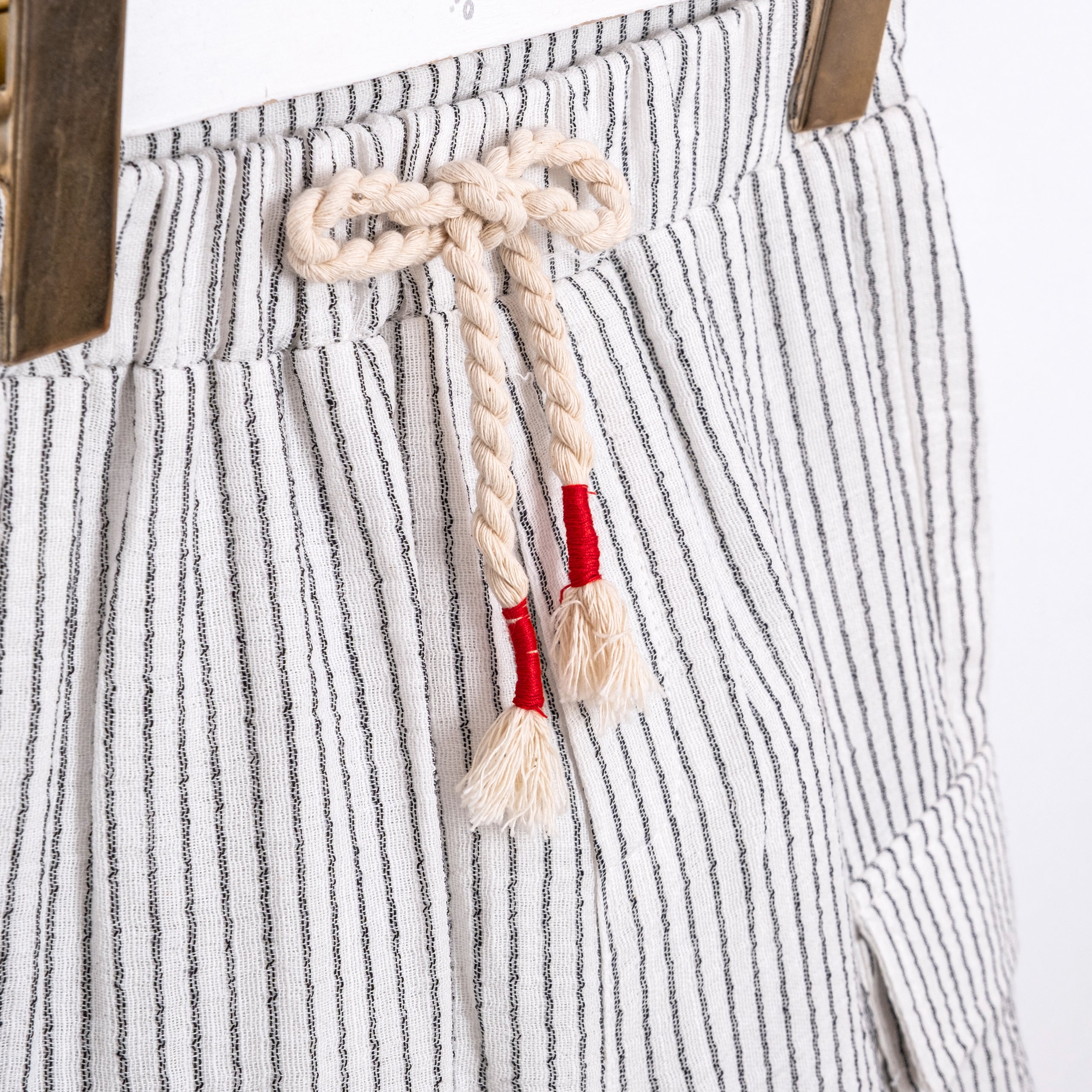 Baby boy striped shirt with matching pants outfit