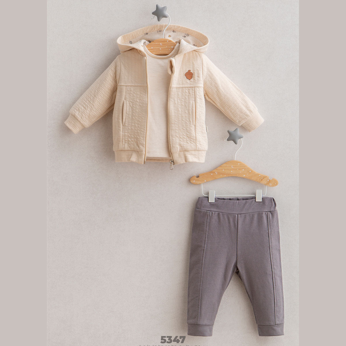 Mason 3 Piece Beige Set