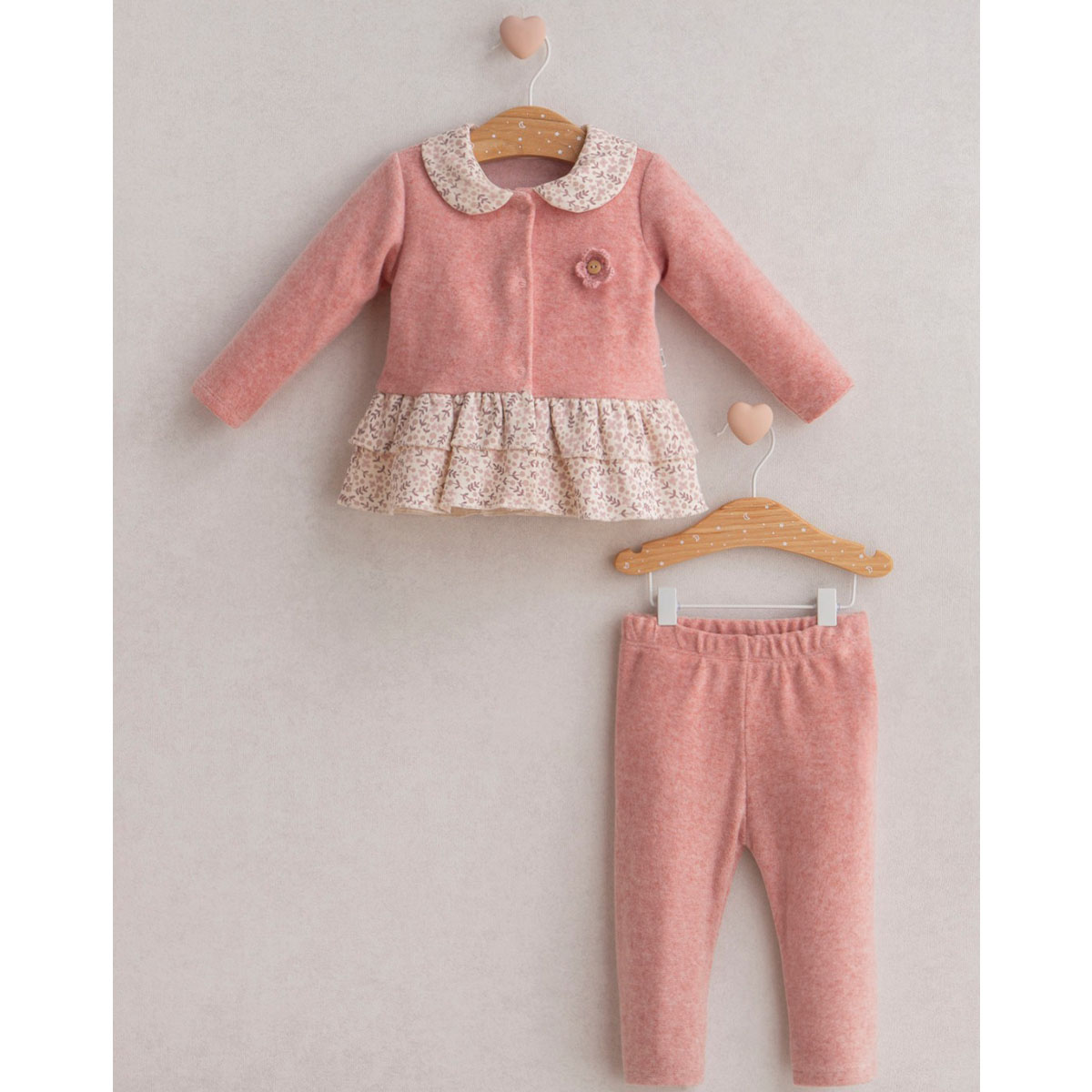 Amelia Set – Pink with Top & Leggings