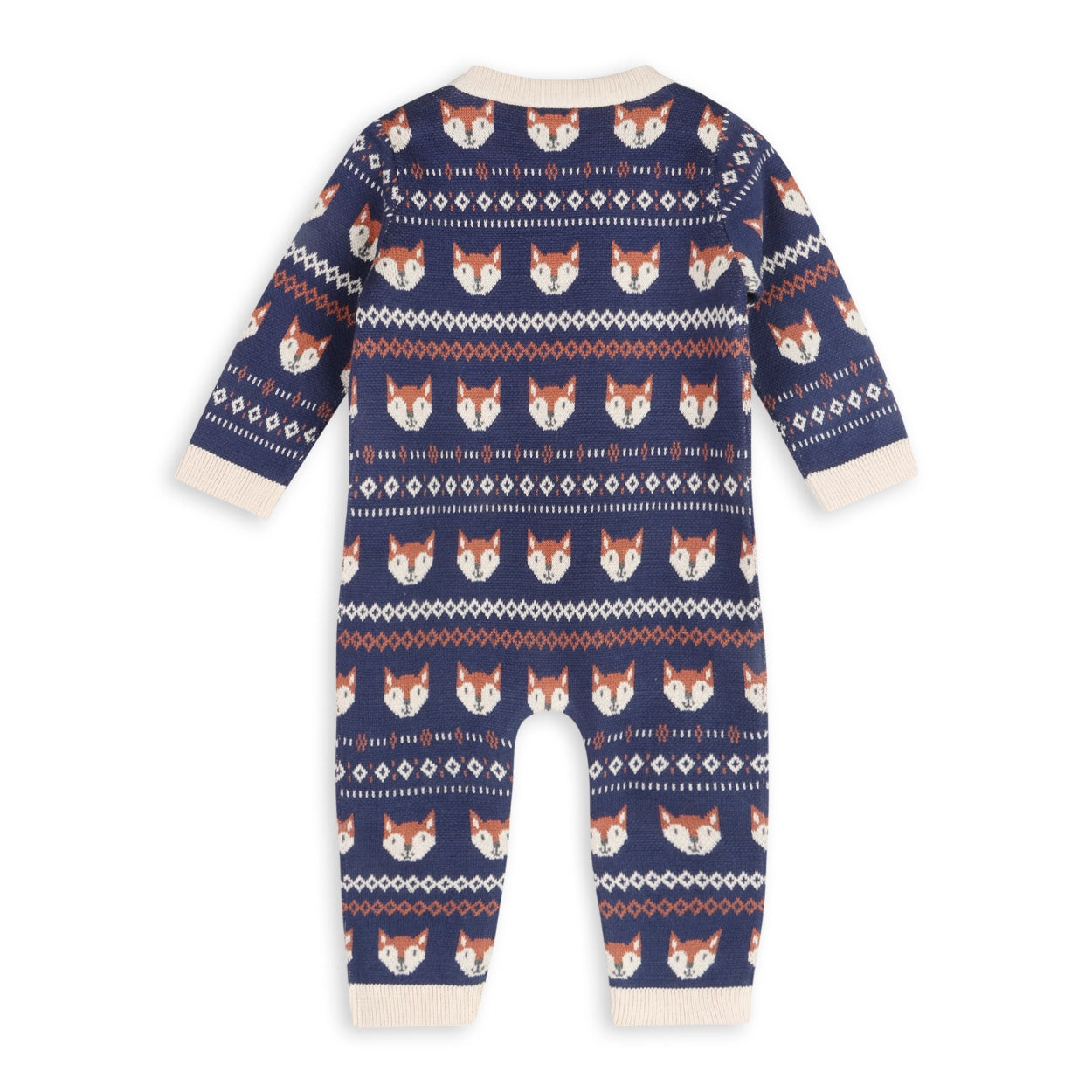 Fox Baby Knit Jumpsuit