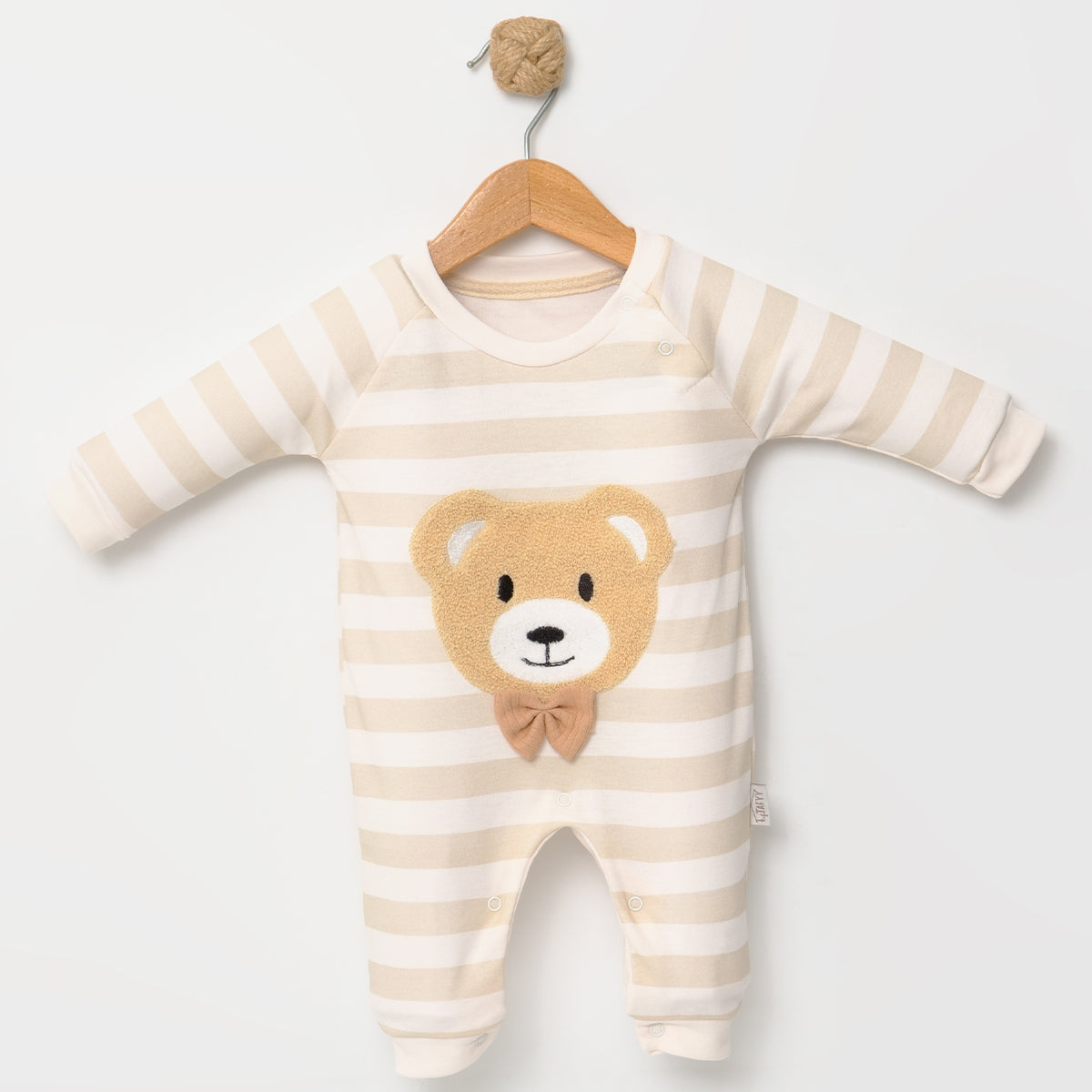 Striped Bear Onesie
