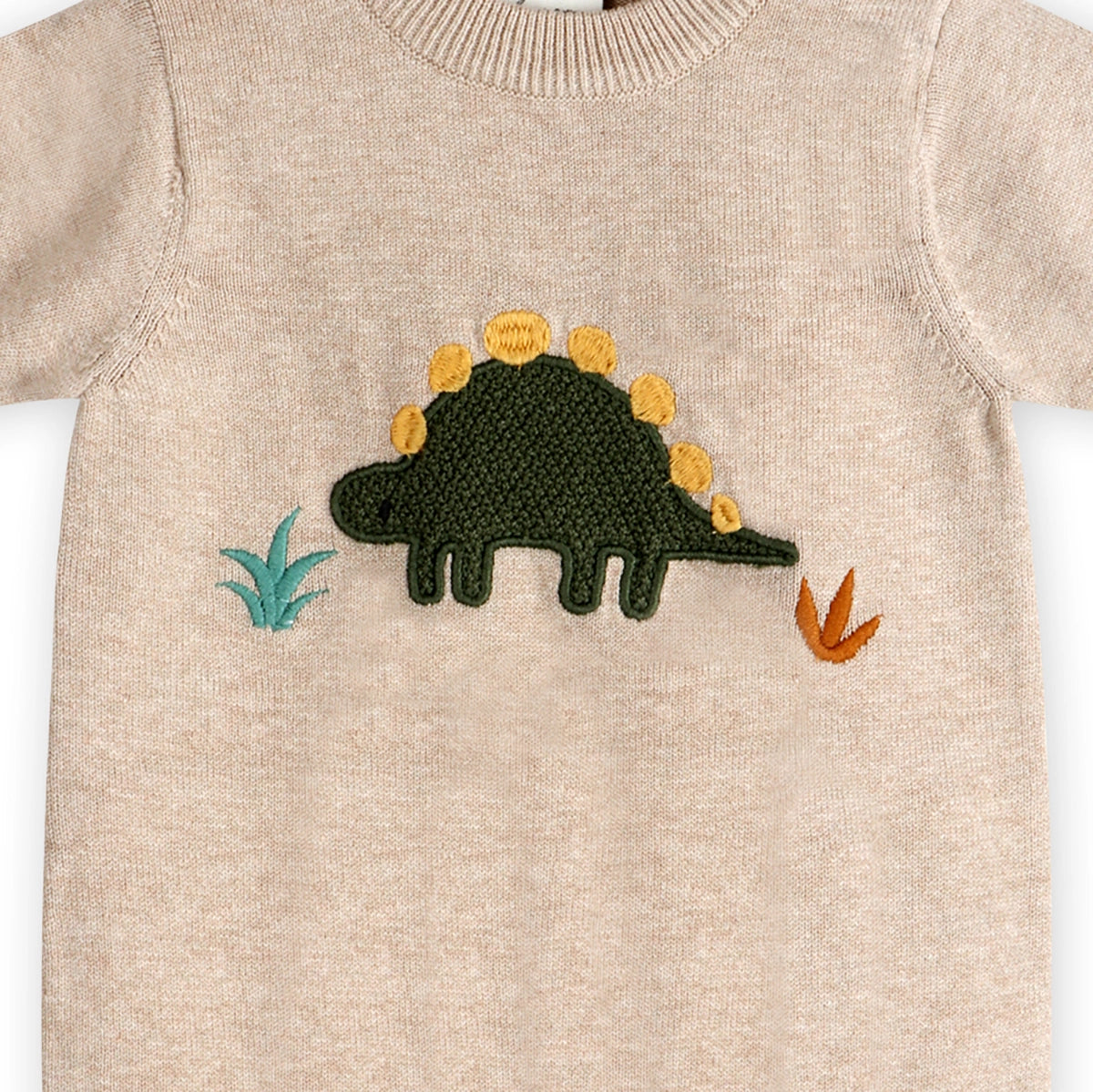 organic knit baby one piece