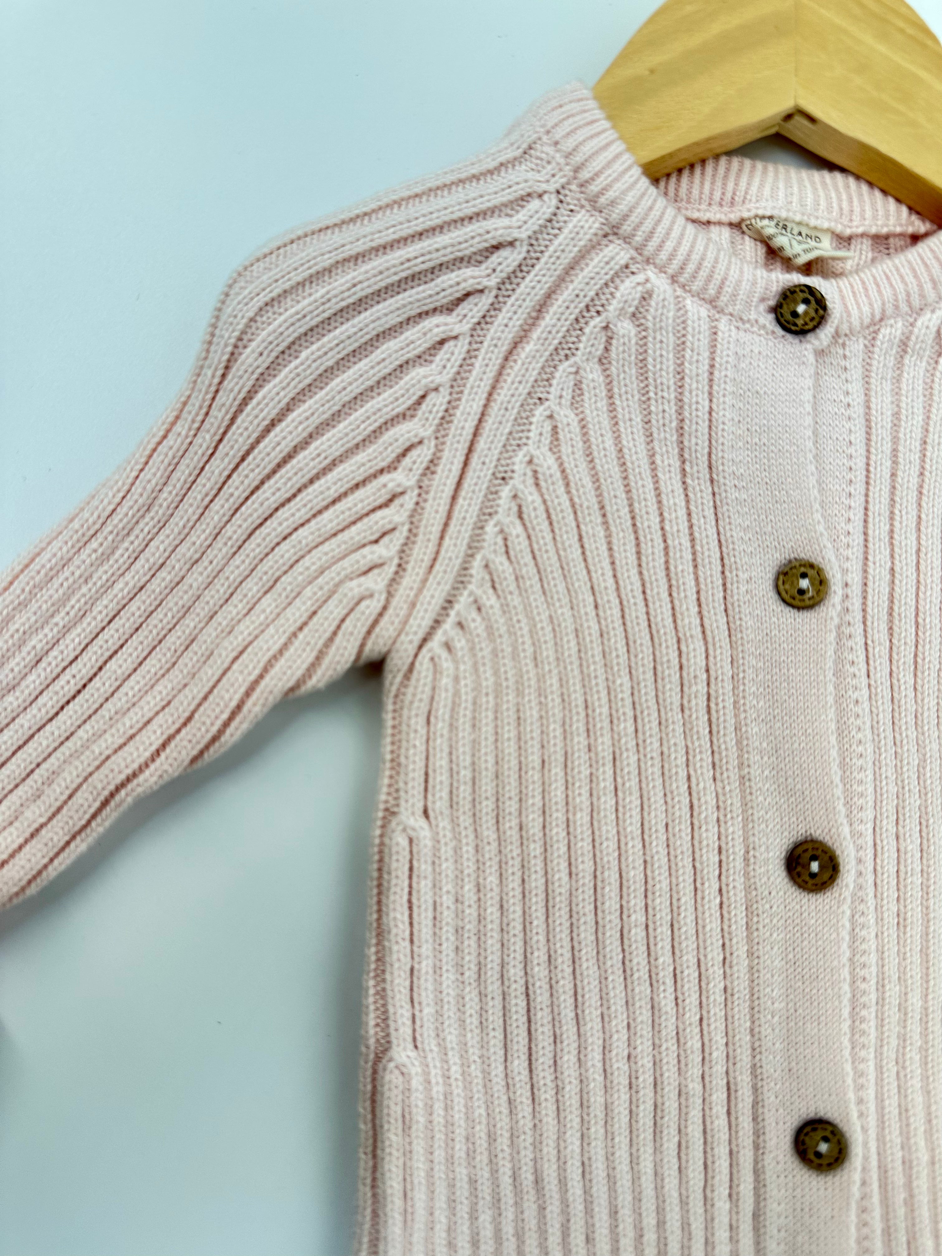 Knit Blush Organic Cotton Onesie
