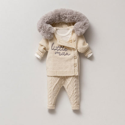 Little Man 3 Piece Knit Set