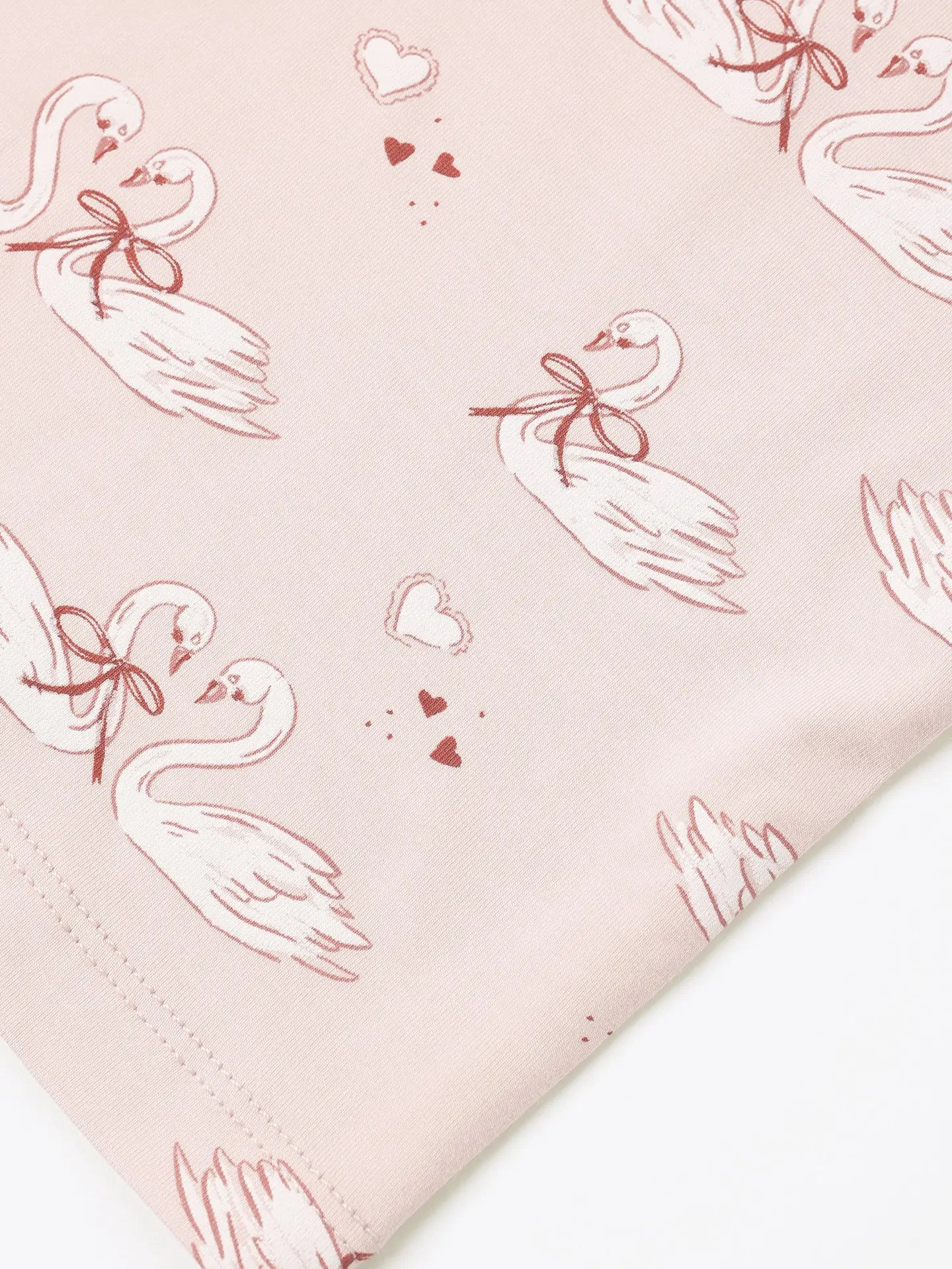 Bamboo Pajama Set Swans