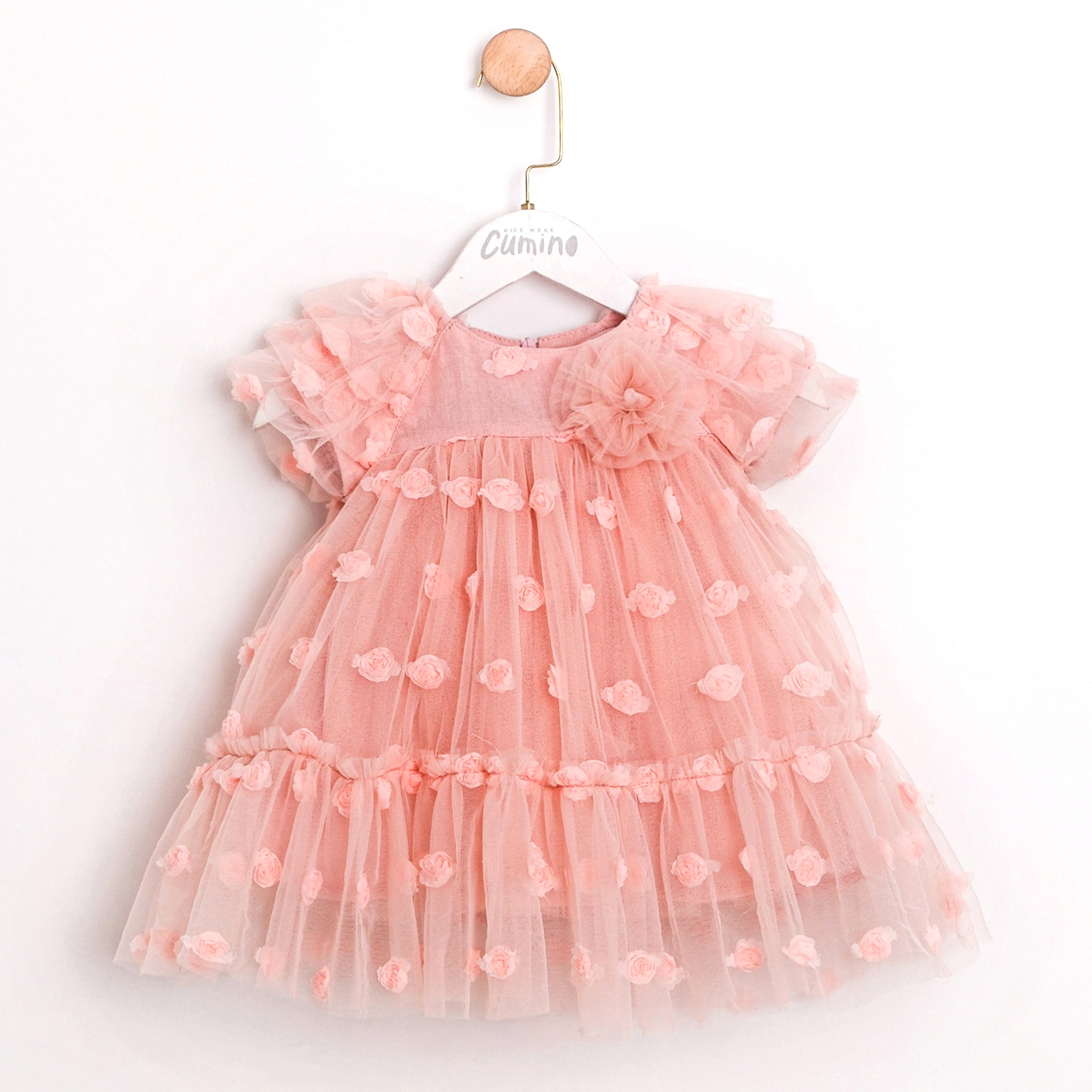 Aurora Dress – Salmon