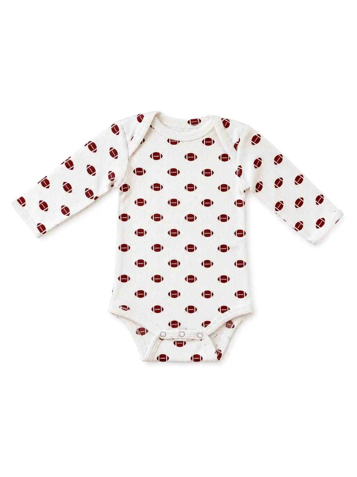 Football / Organic Pointelle  Bodysuit