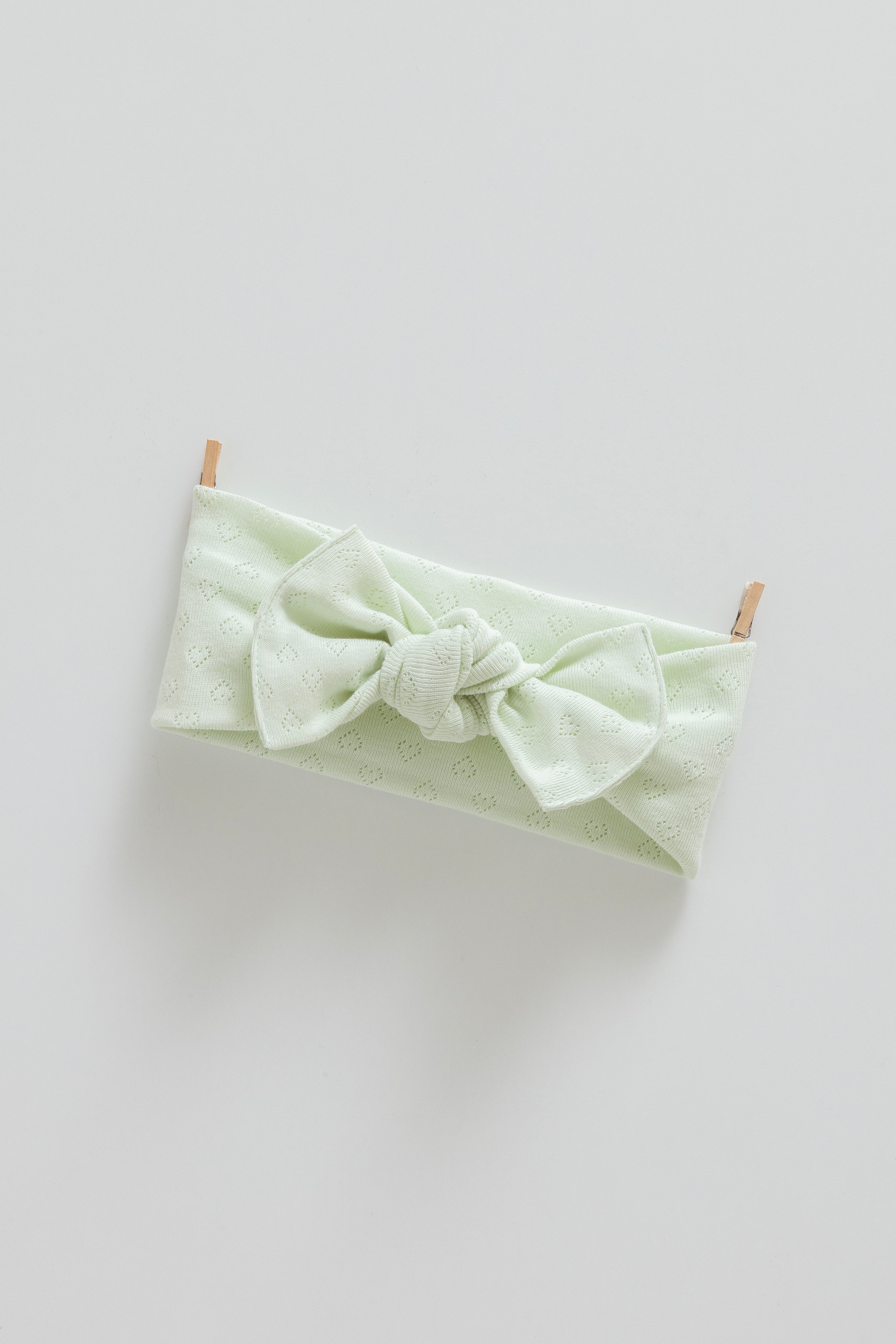 Baby Bow Mint Headband