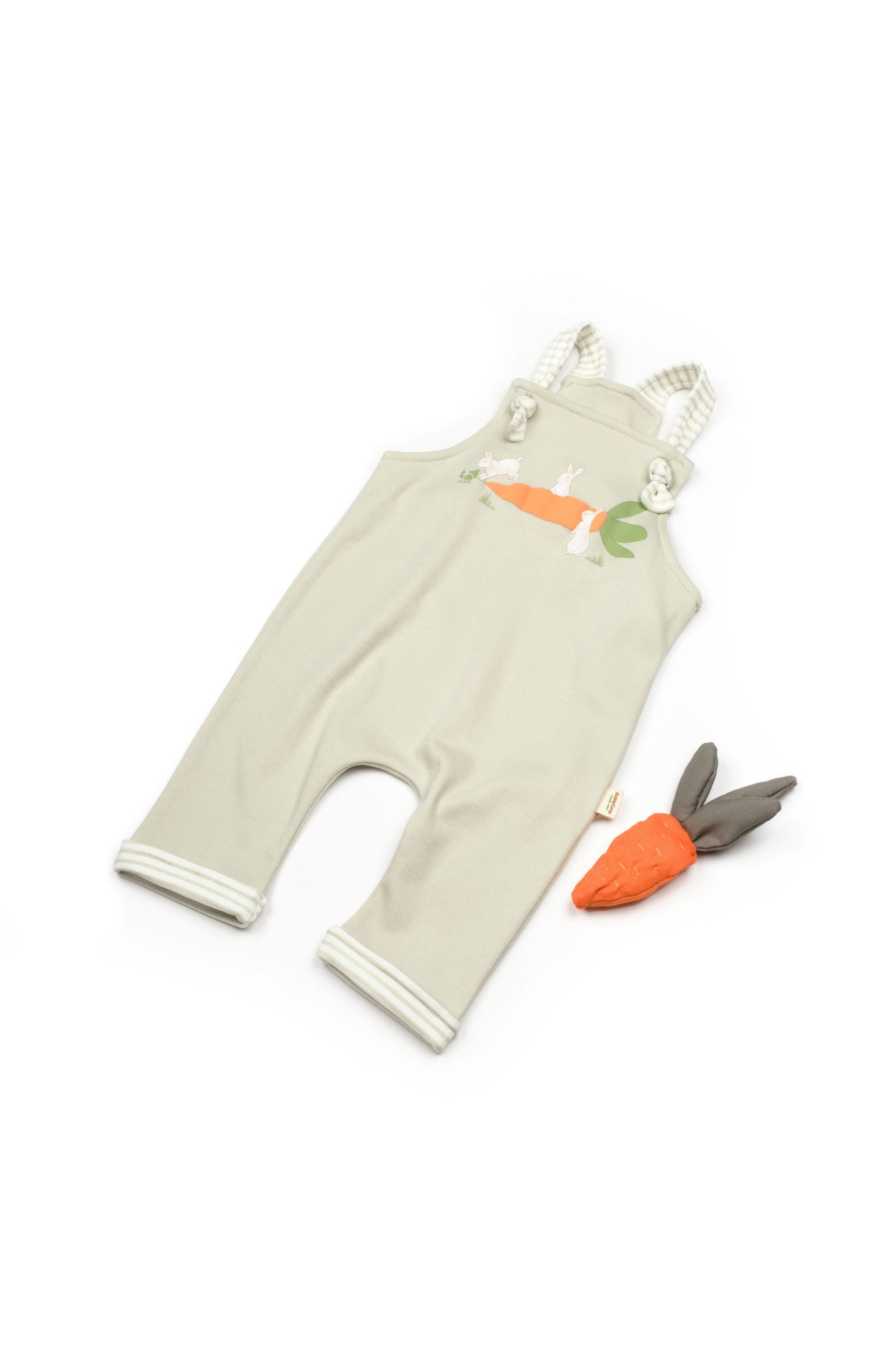 Carrot Overalls 100% Organic Cotton