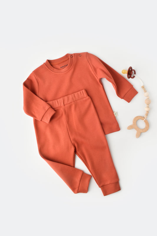 Two Piece Long Sleeve Set 100% Organic Cotton