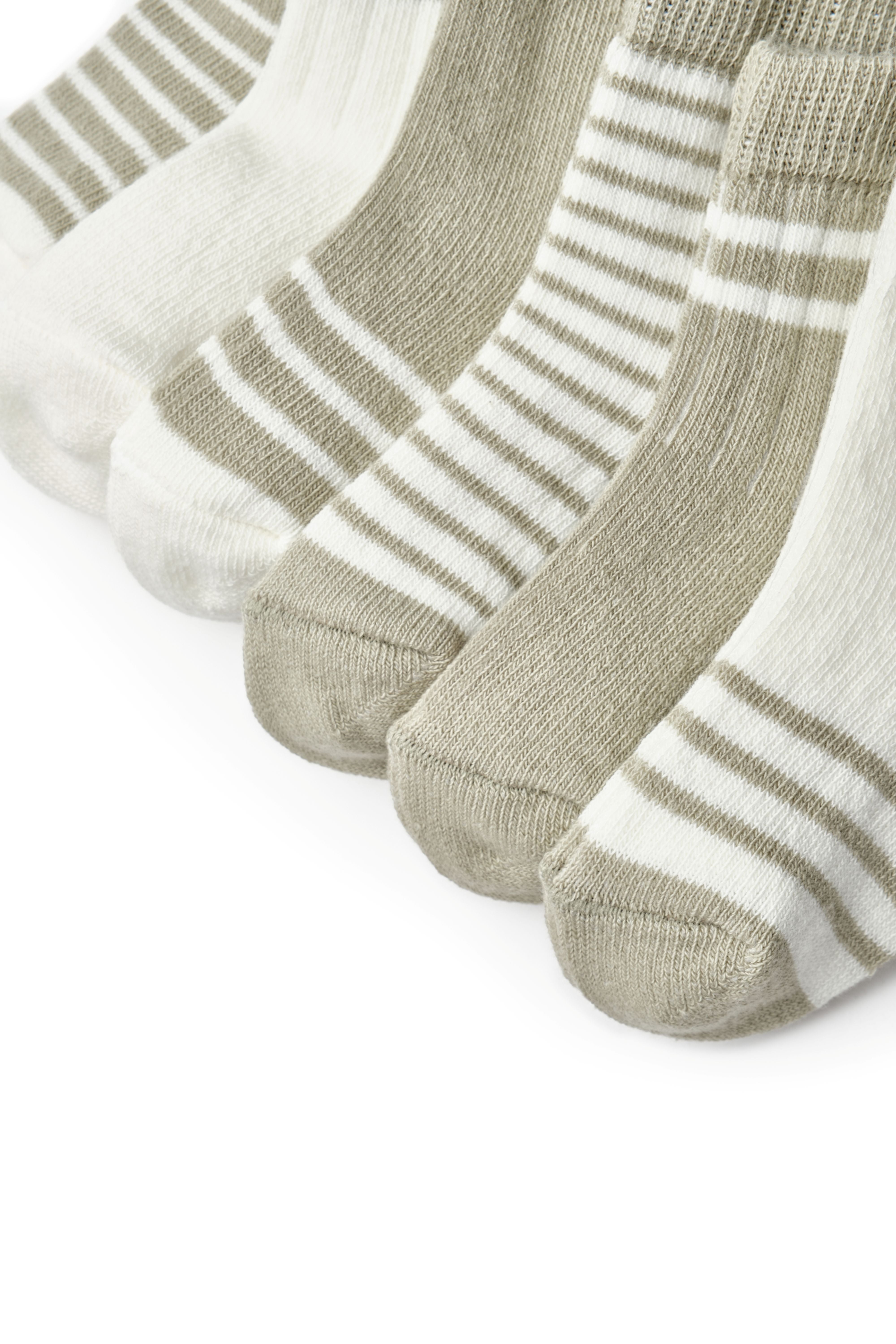 Organic Baby Sock Sage Set – 6 Pairs