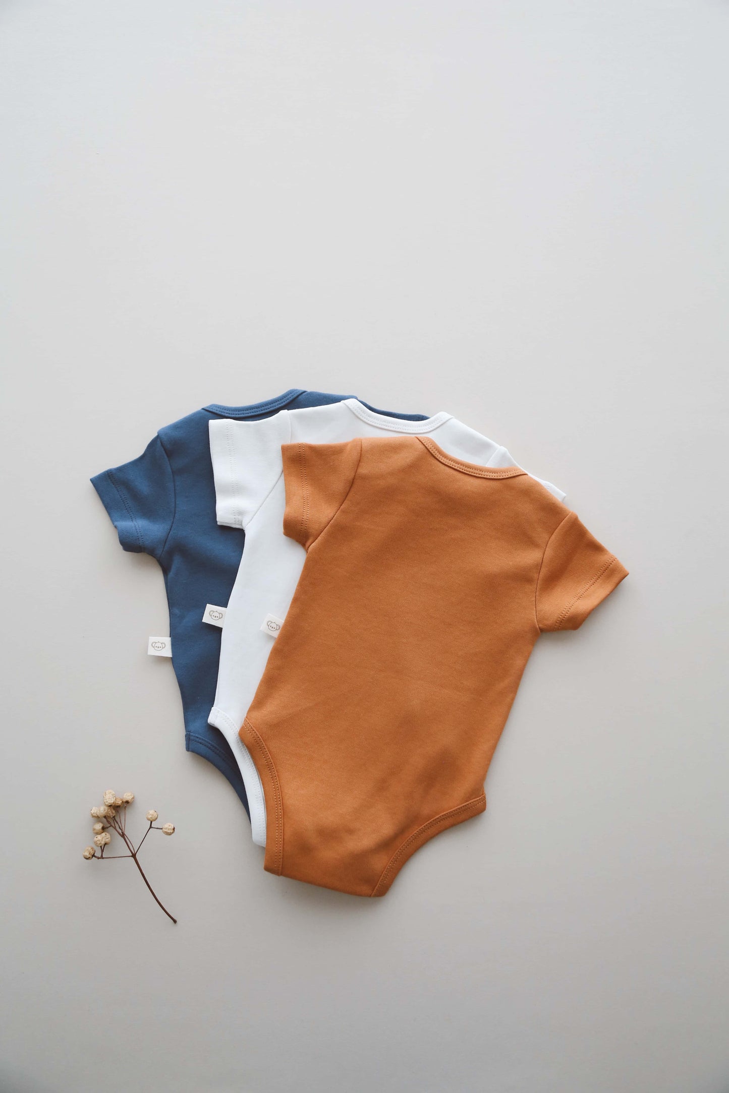 Sea Set 3 Piece Short Sleeve Bodysuits