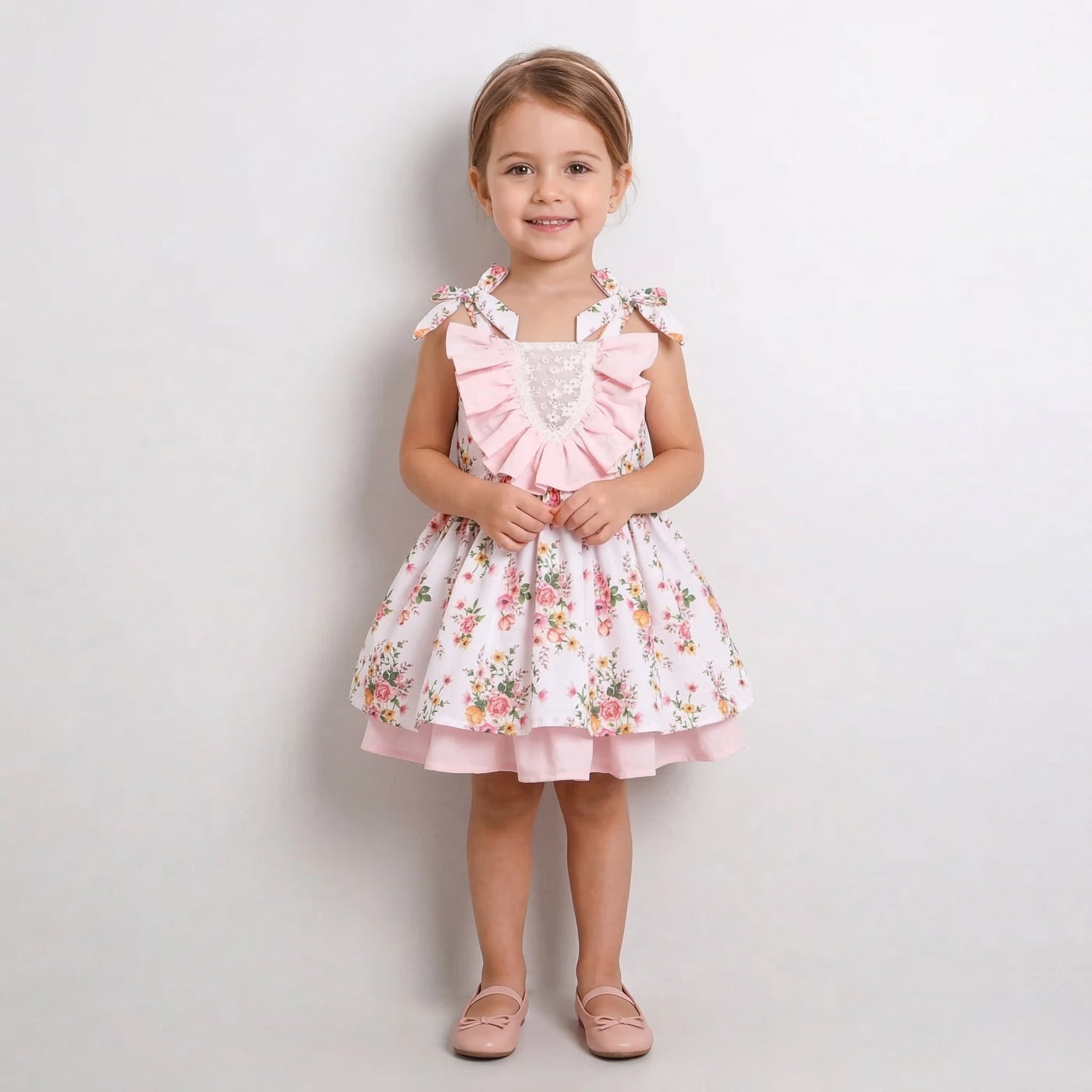 baby pink ruffle dress Off-the-Shoulder Ruffled Prom Dress with Sequins Light Blue / Small