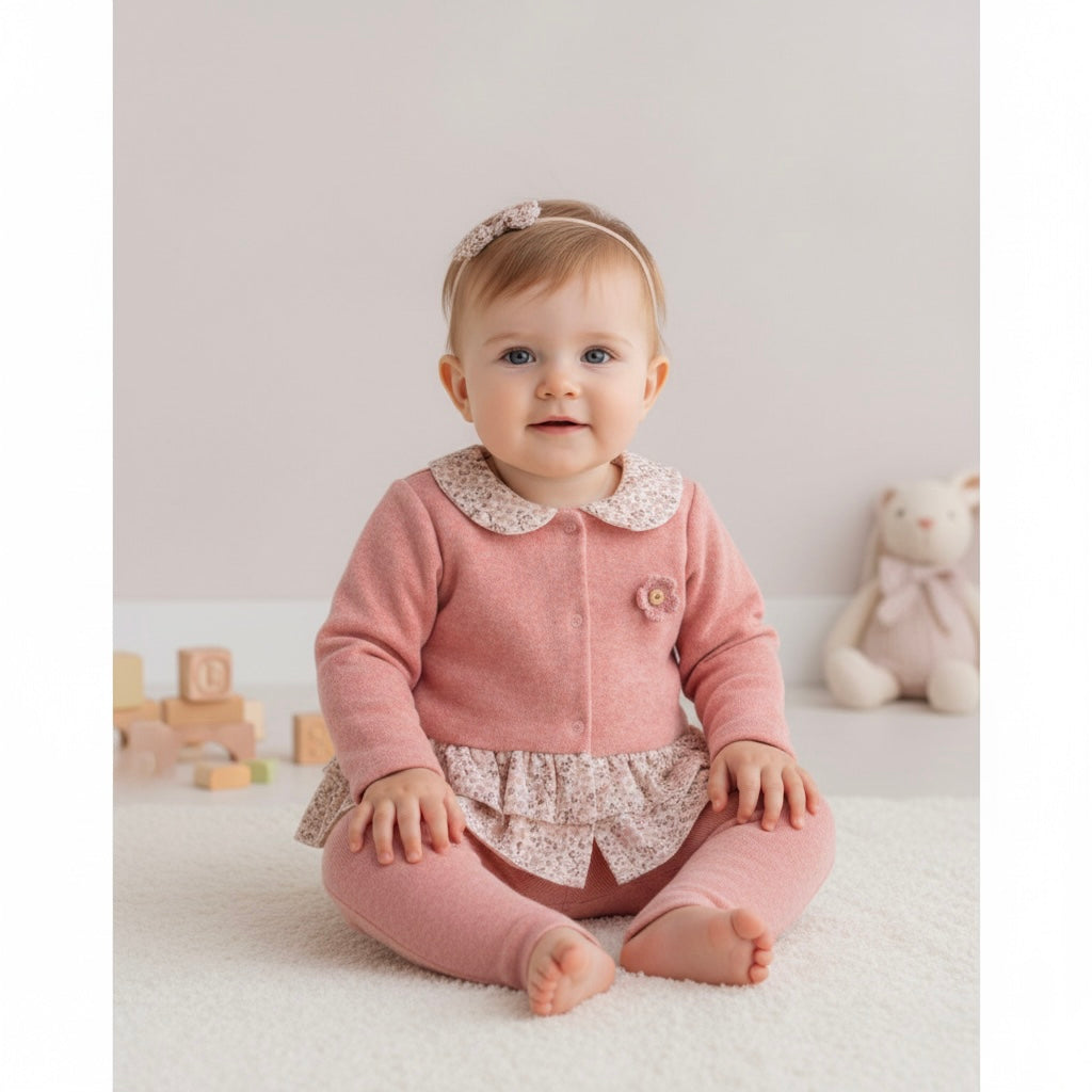 Amelia Set – Pink with Top & Leggings