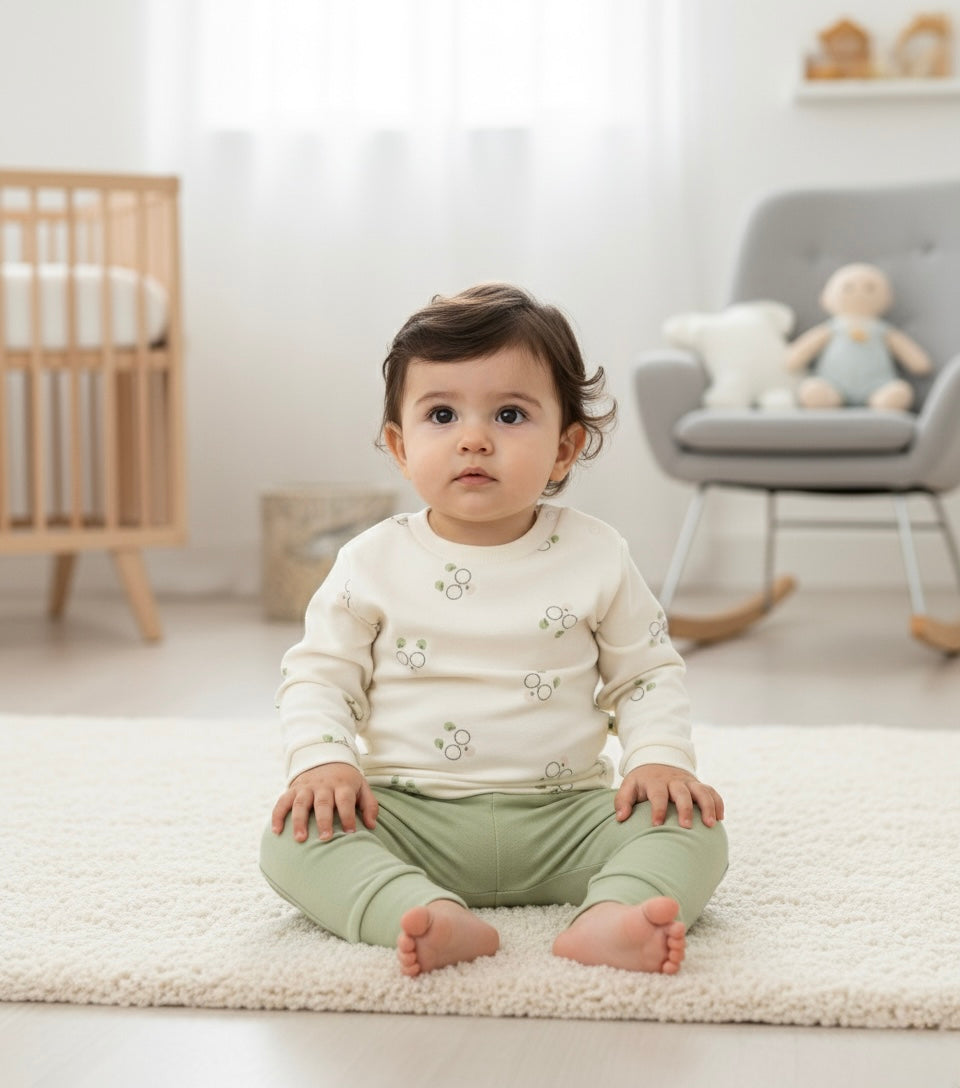 Teddy 2 Pcs Green Set