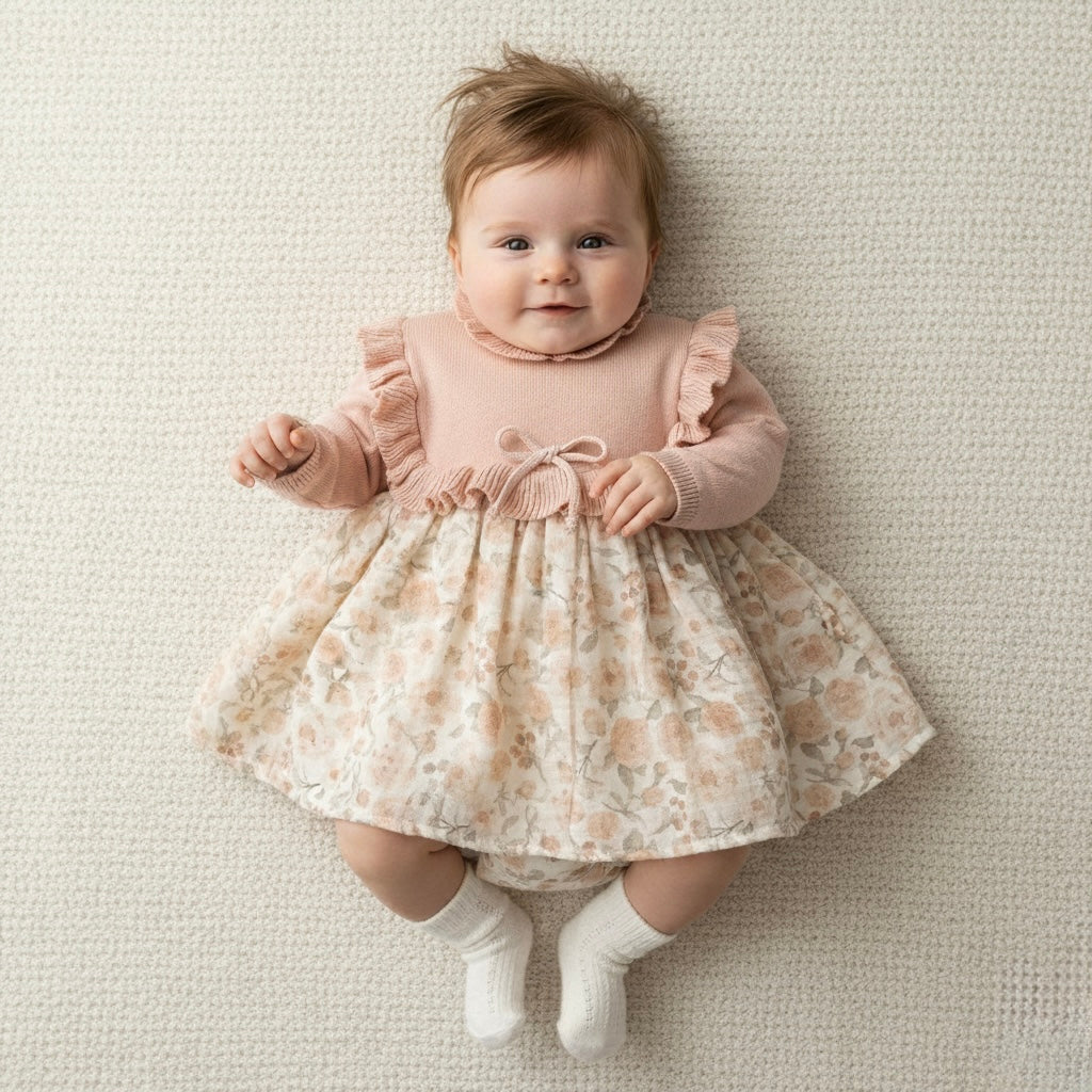 Bloomfield Ruffle Pink Dress